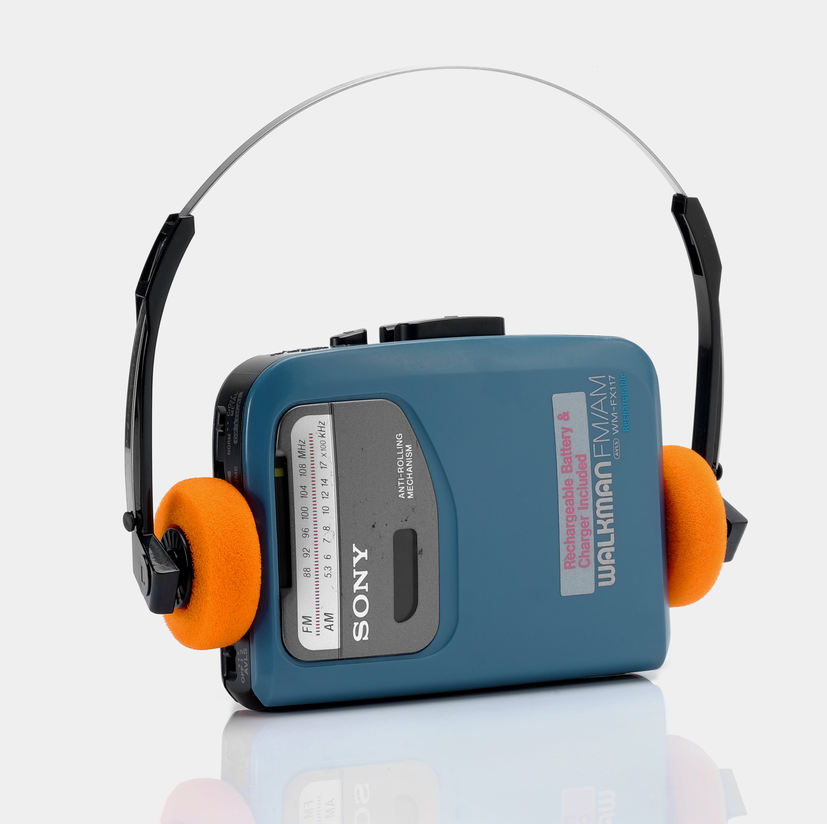 Sony Walkman WM-FX117 AM/FM Portable Cassette Player