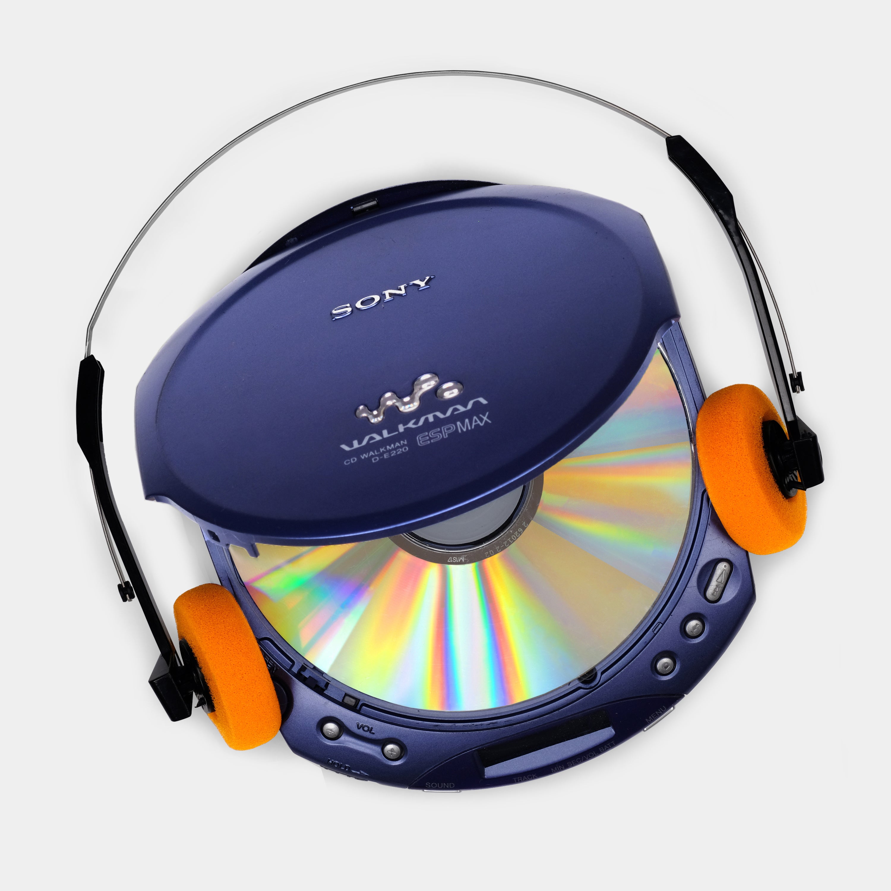 Sony Walkman D-E220 Blue Portable CD Player