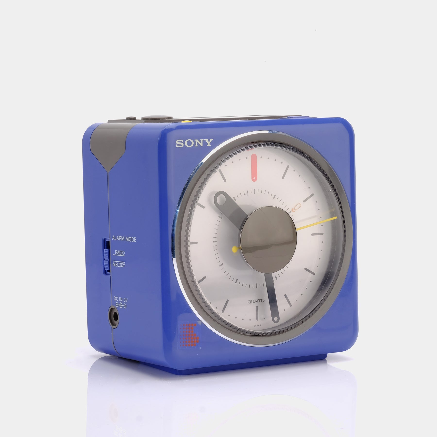 Sony ICF-A10W Blue AM/FM Alarm Clock Radio
