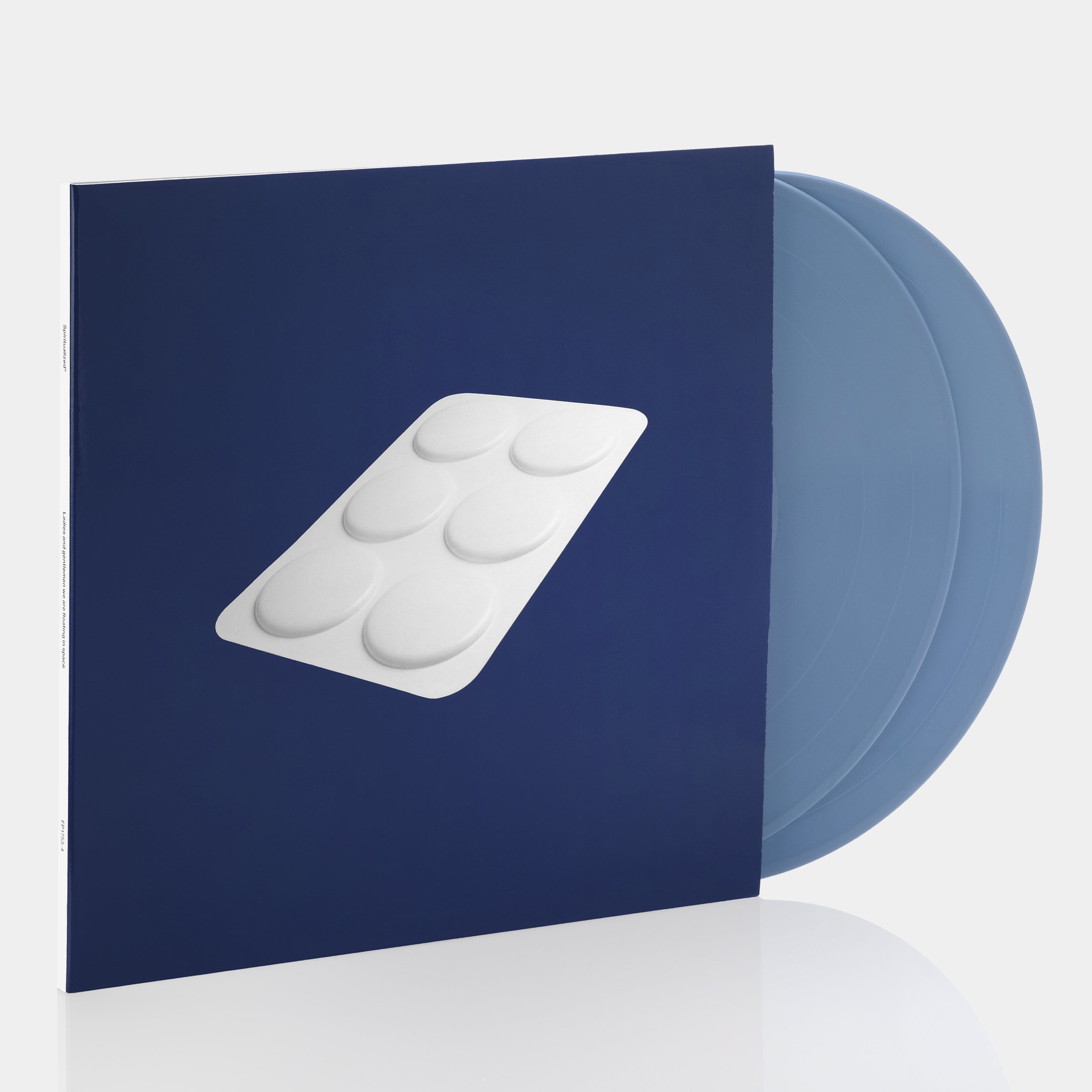 Spiritualized - Ladies and gentlemen we are floating in space 2xLP Neptune Blue Vinyl Record (Damaged Packaging)
