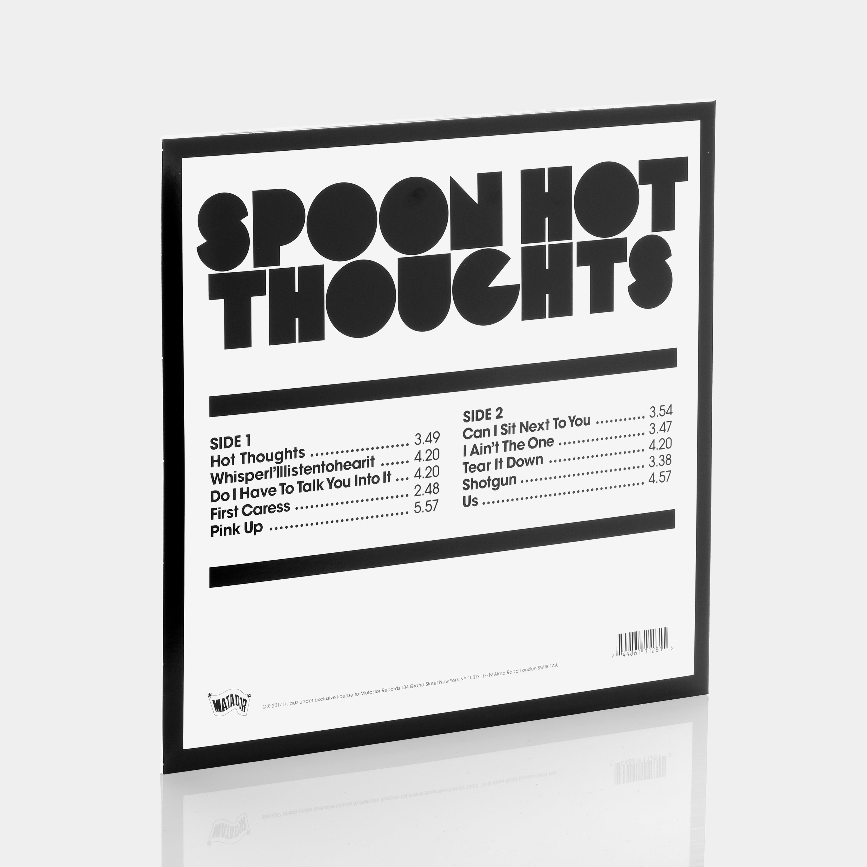 Spoon - Hot Thoughts LP Vinyl Record