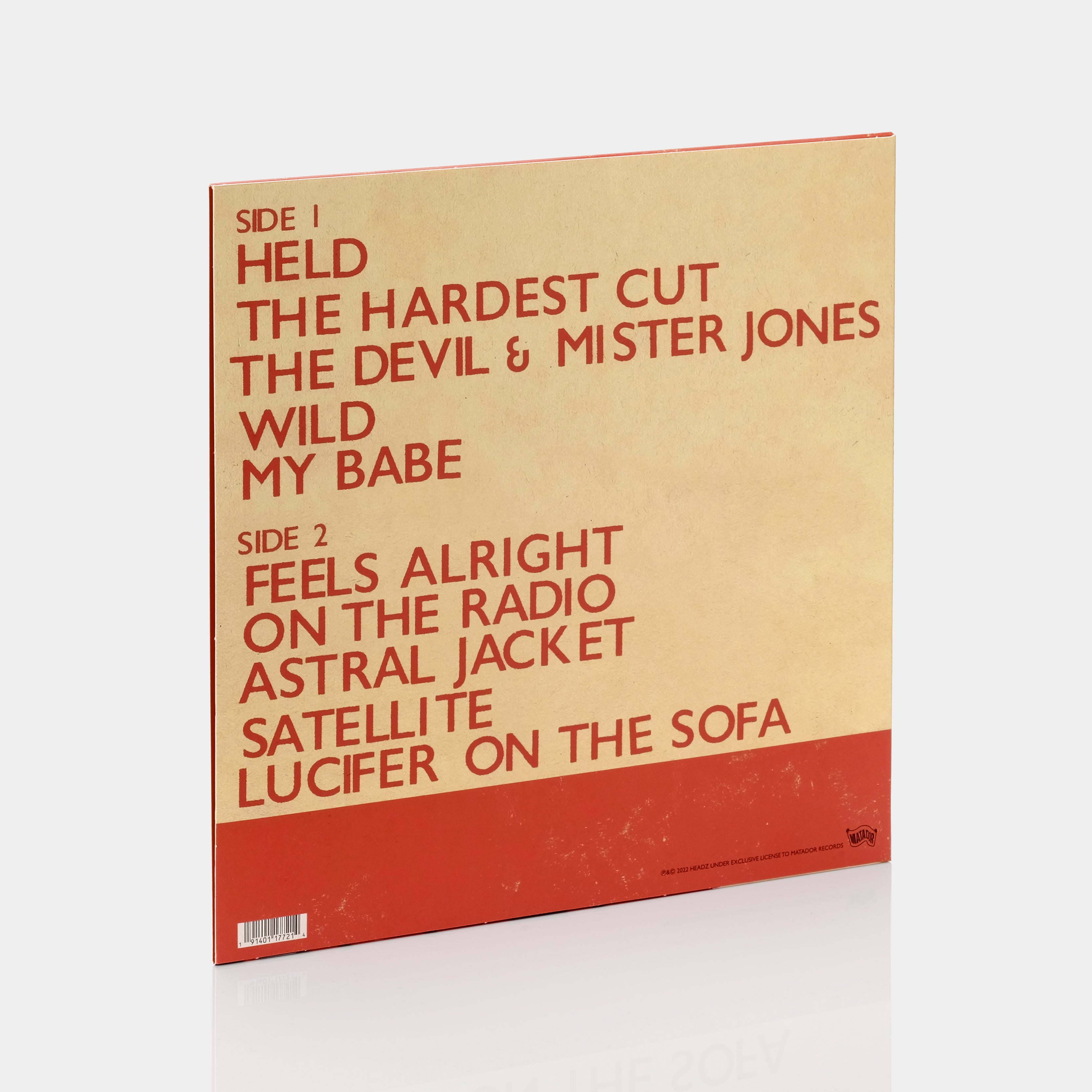 Spoon - Lucifer On The Sofa LP Orange Vinyl Record