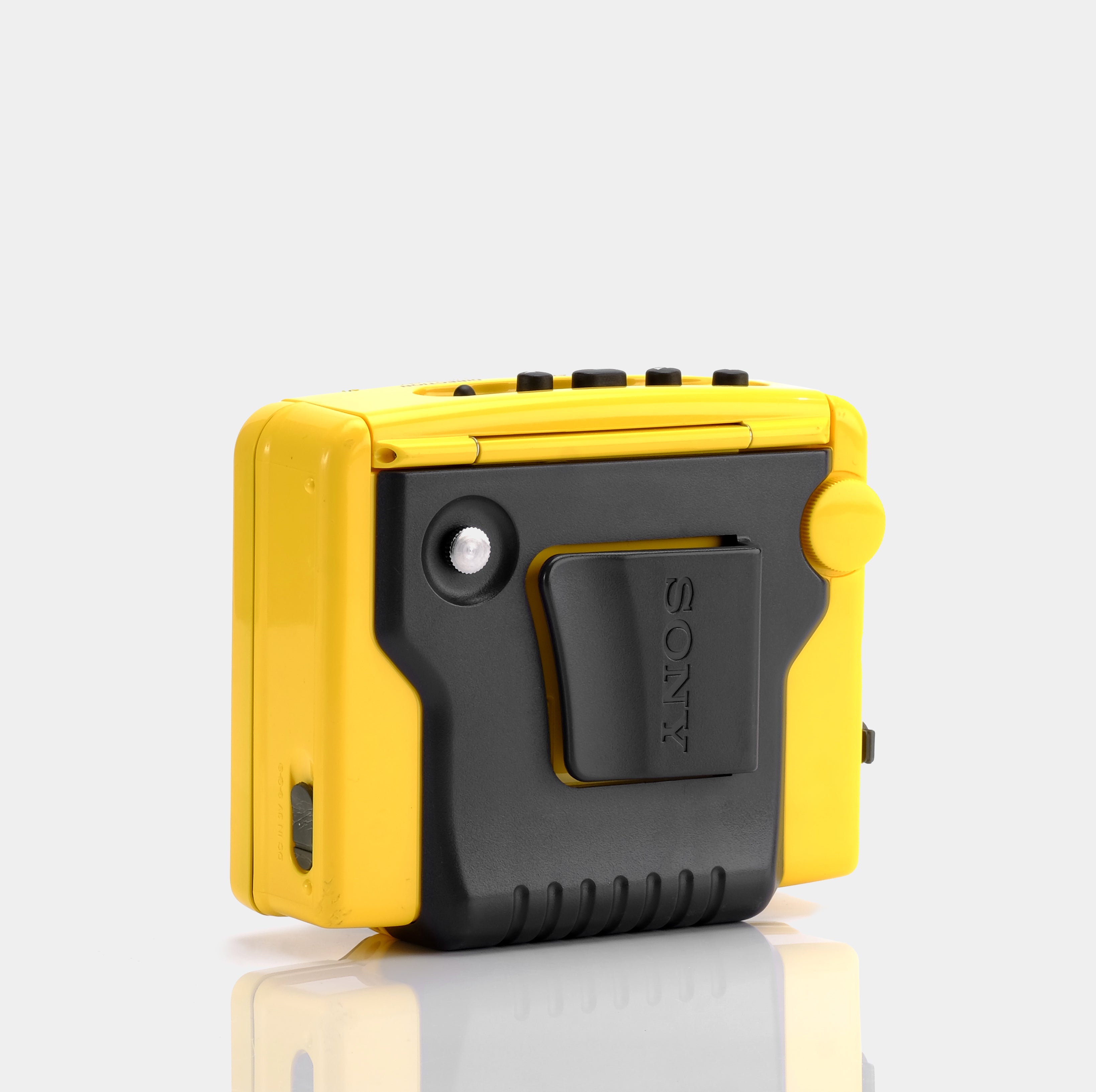 Sony Sports Walkman WM-F2078 Yellow AM/FM Portable Cassette Player