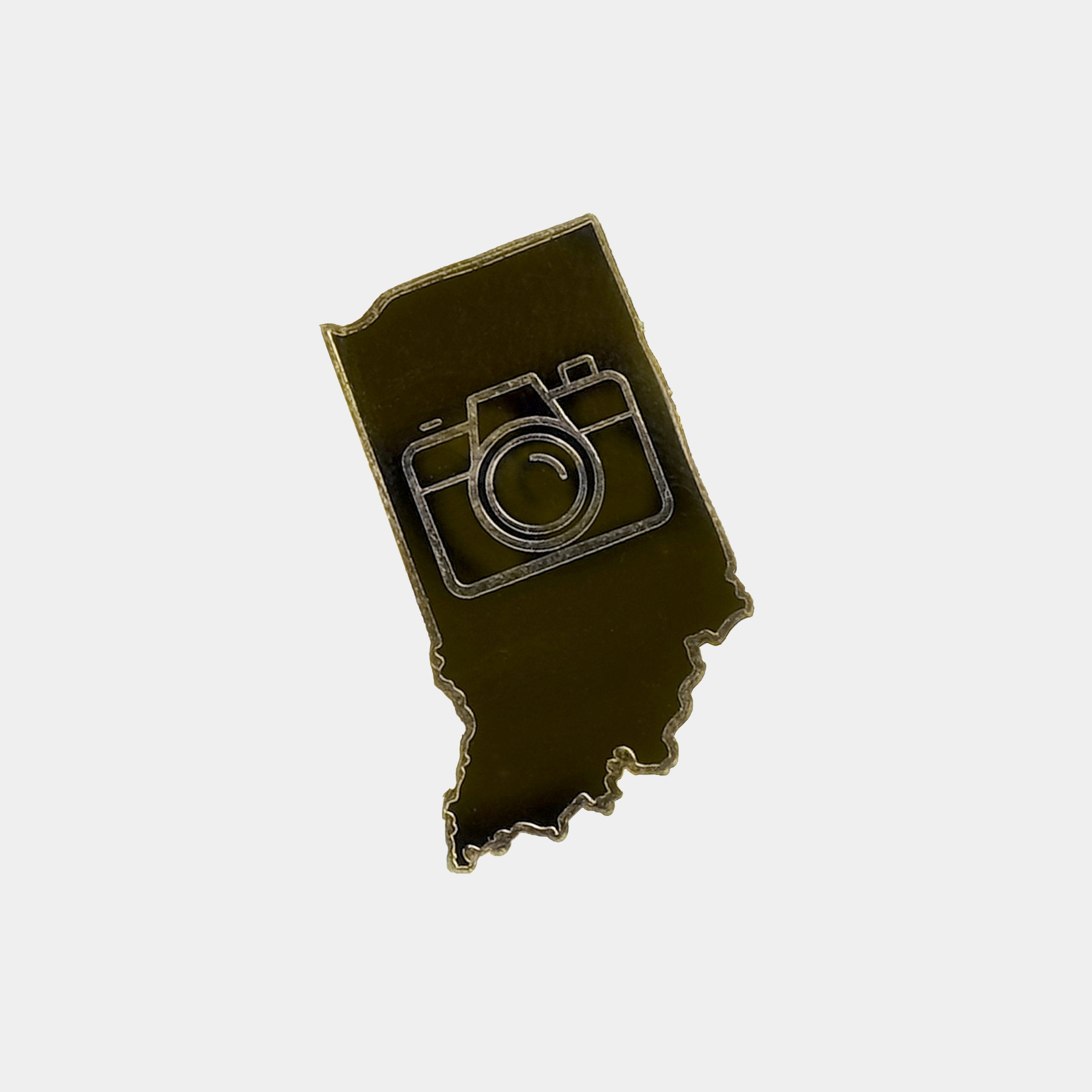 Indiana Camera Enamel Pin