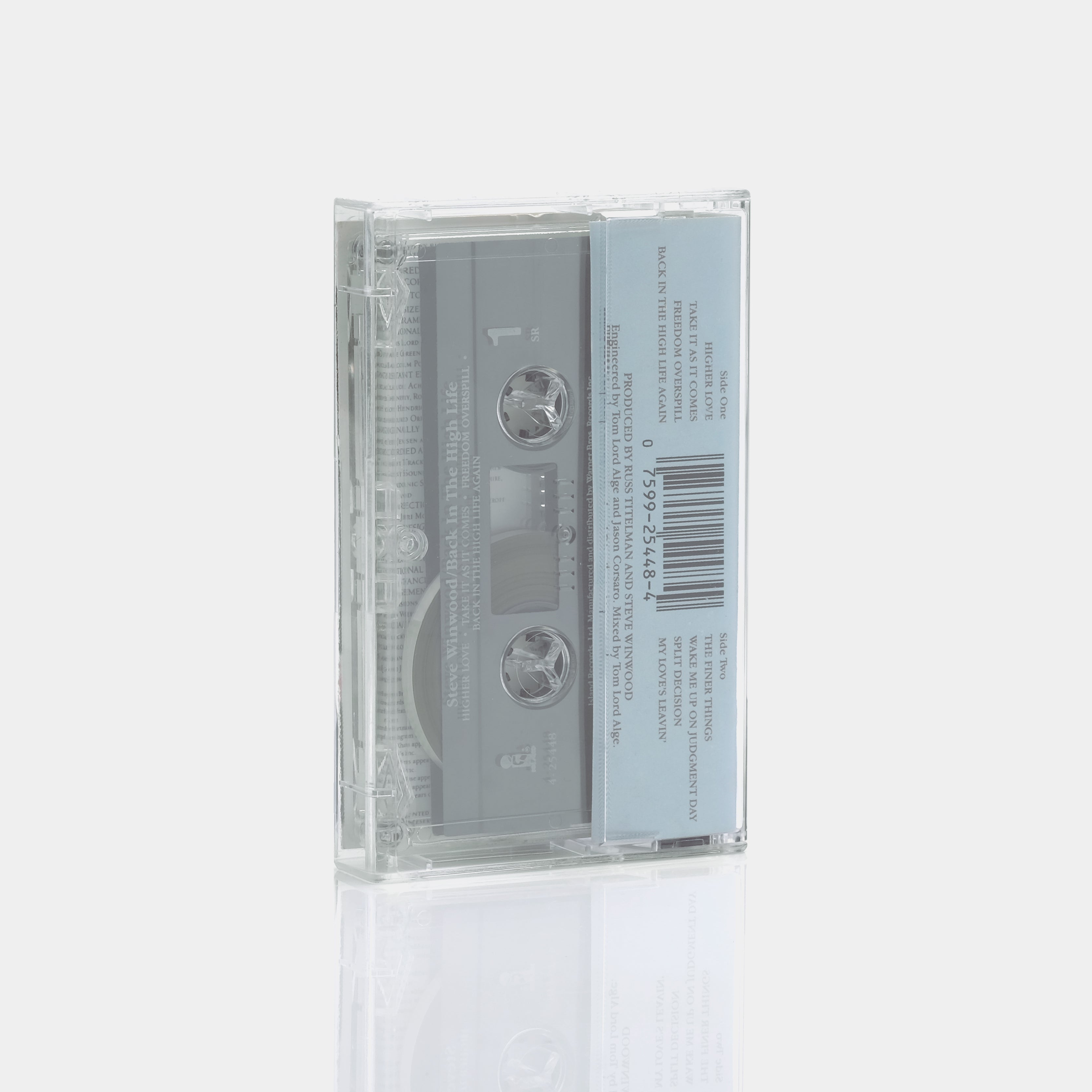 Steve Winwood - Back In The High Life Cassette Tape