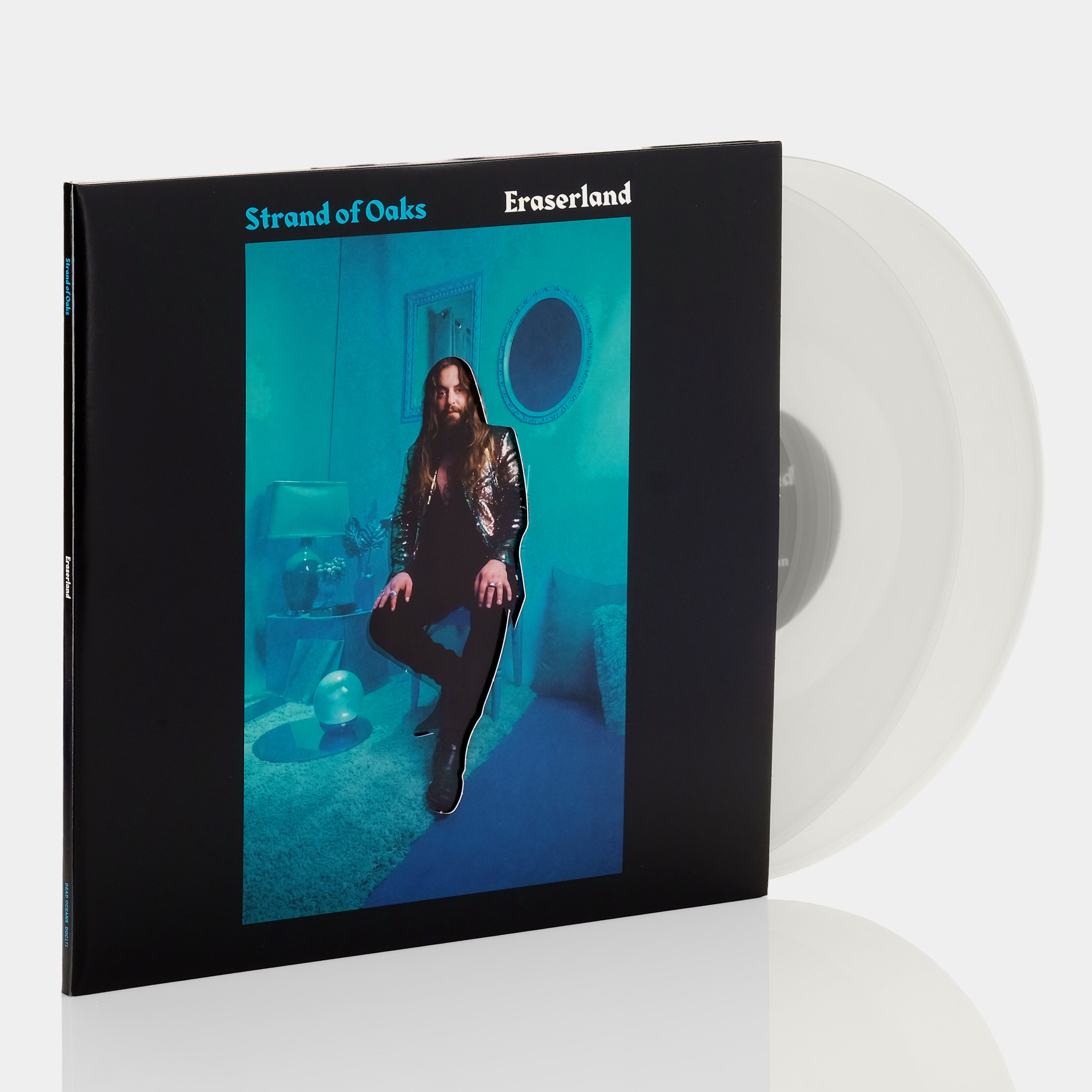 Strand Of Oaks - Eraserland 2xLP Cloudy White Vinyl Record