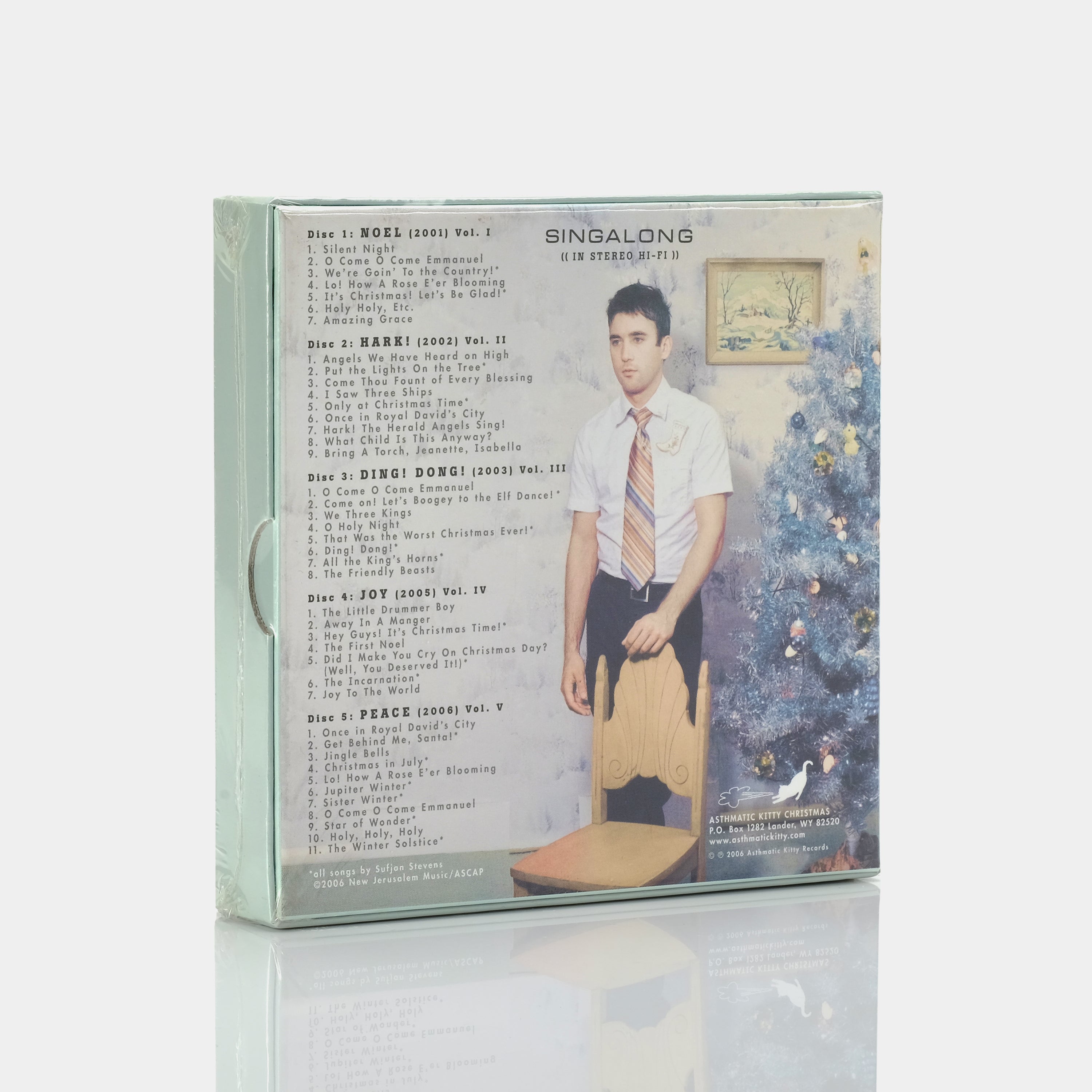 Sufjan Stevens -  Songs For Christmas EP CD Boxset