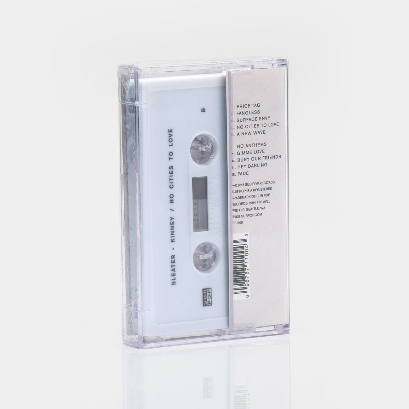 Sleater-Kinney - No Cities To Love Cassette Tape