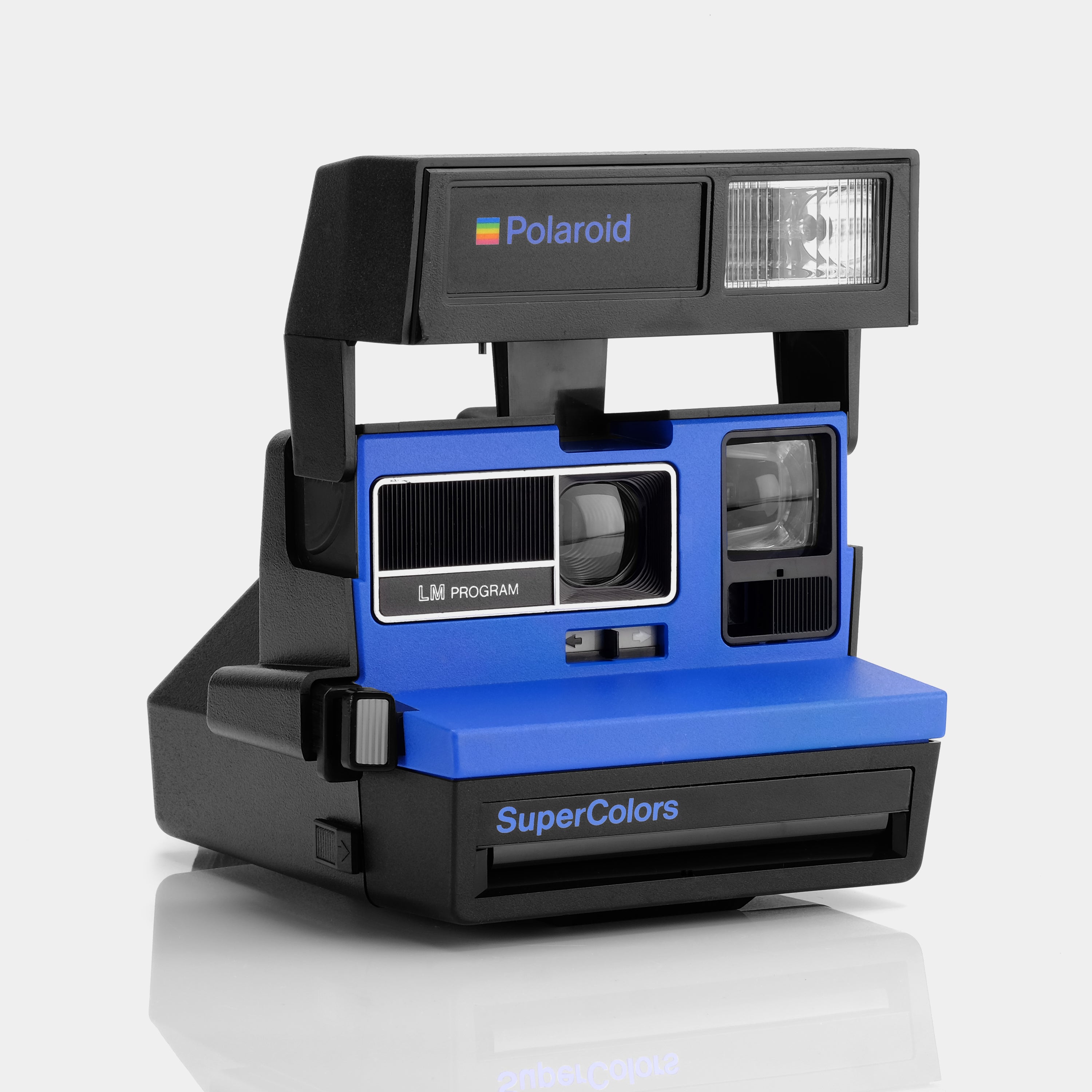Polaroid 600 SuperColors Blue Instant Film Camera