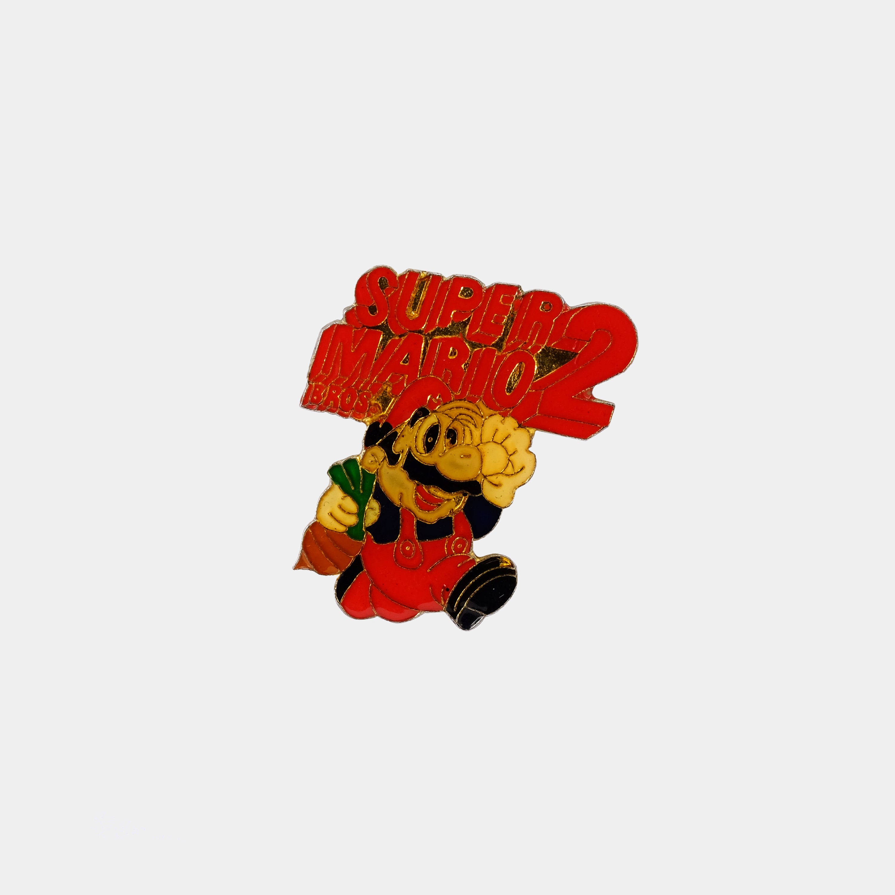 Super Mario Bros. 2 Vintage Enamel Pin