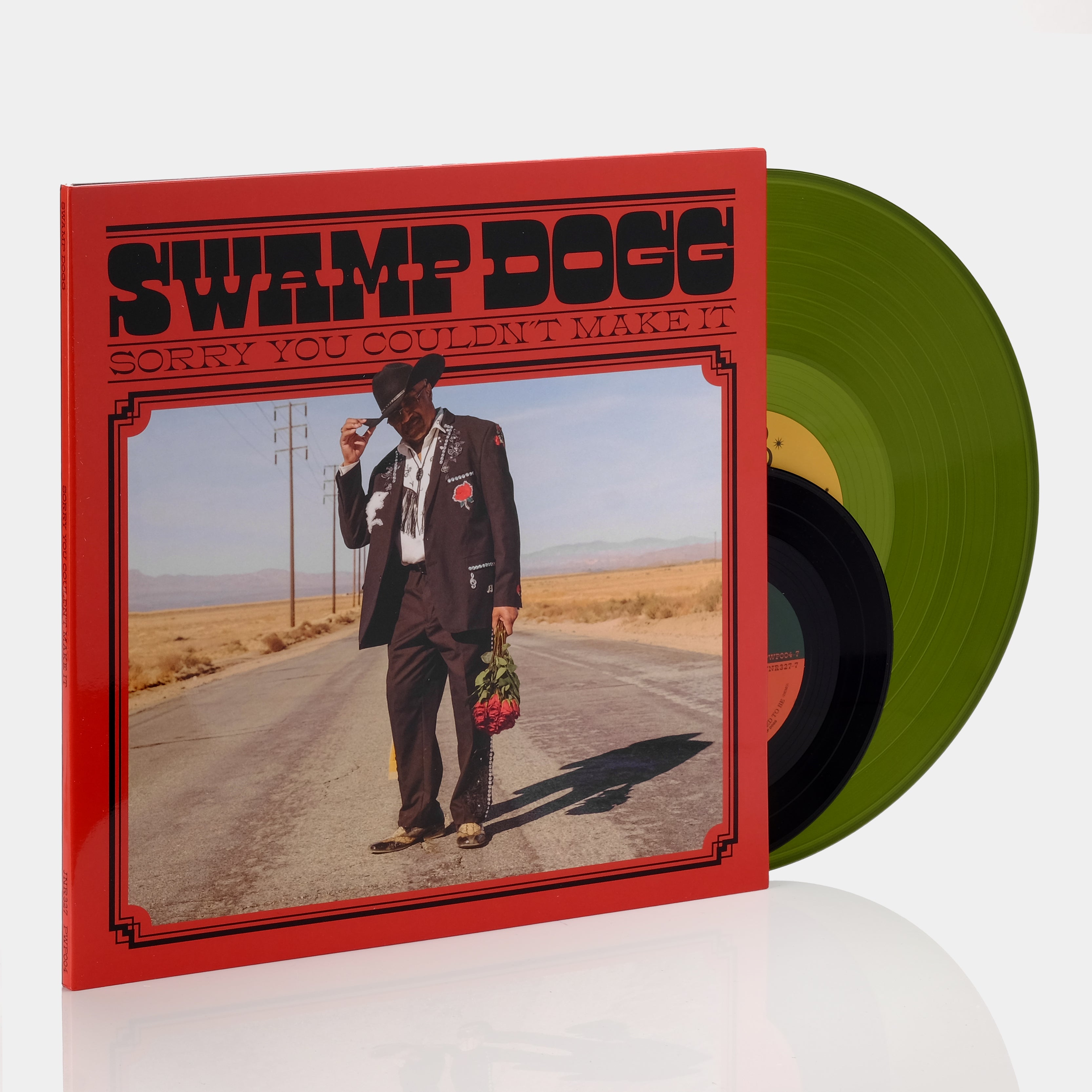 Swamp Dogg - Sorry You Couldn't Make It LP Swamp Green Vinyl Record + 7" Single