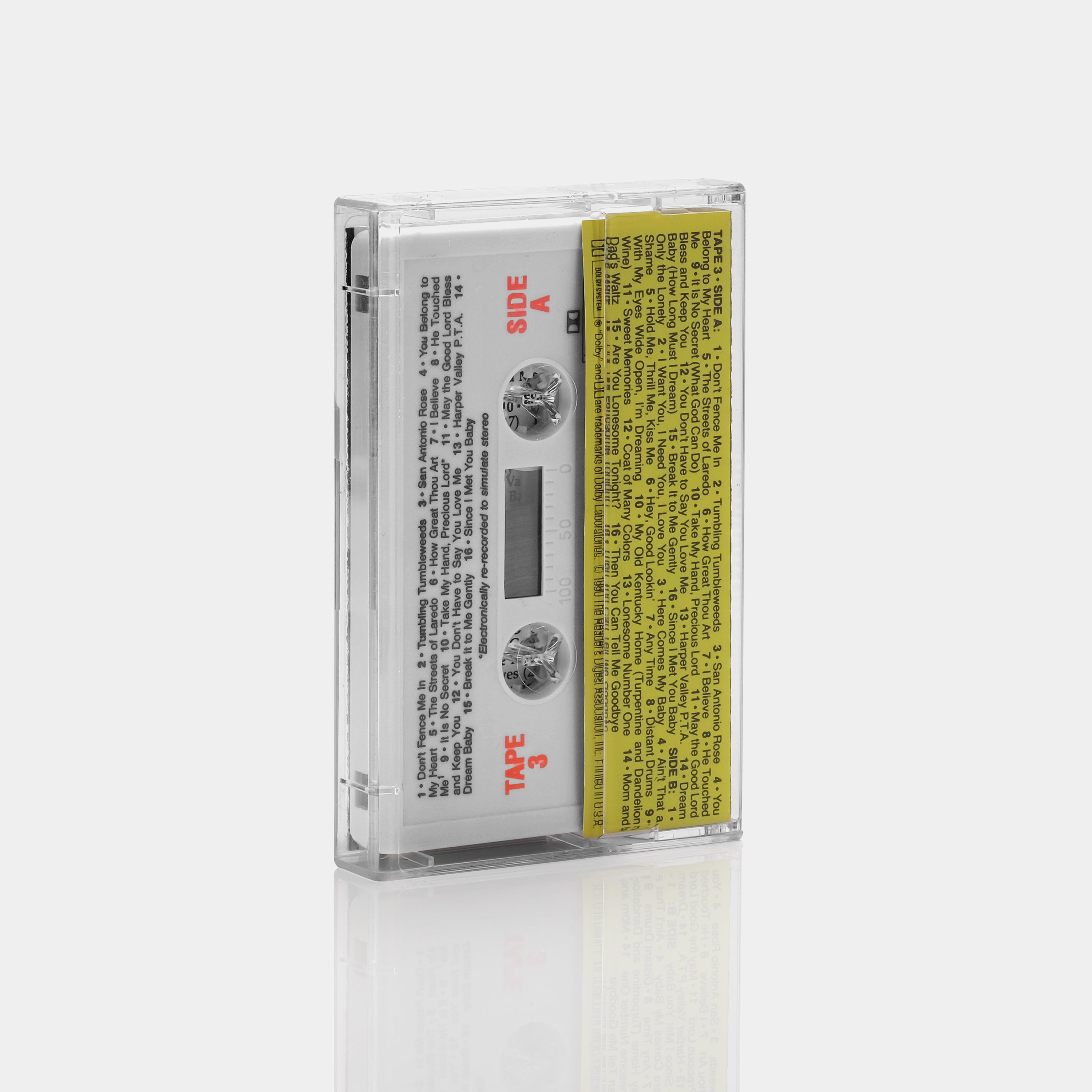 Sweet Dreams of Country: Golden Stars, Golden Memories (Vol. 3) Cassette Tape