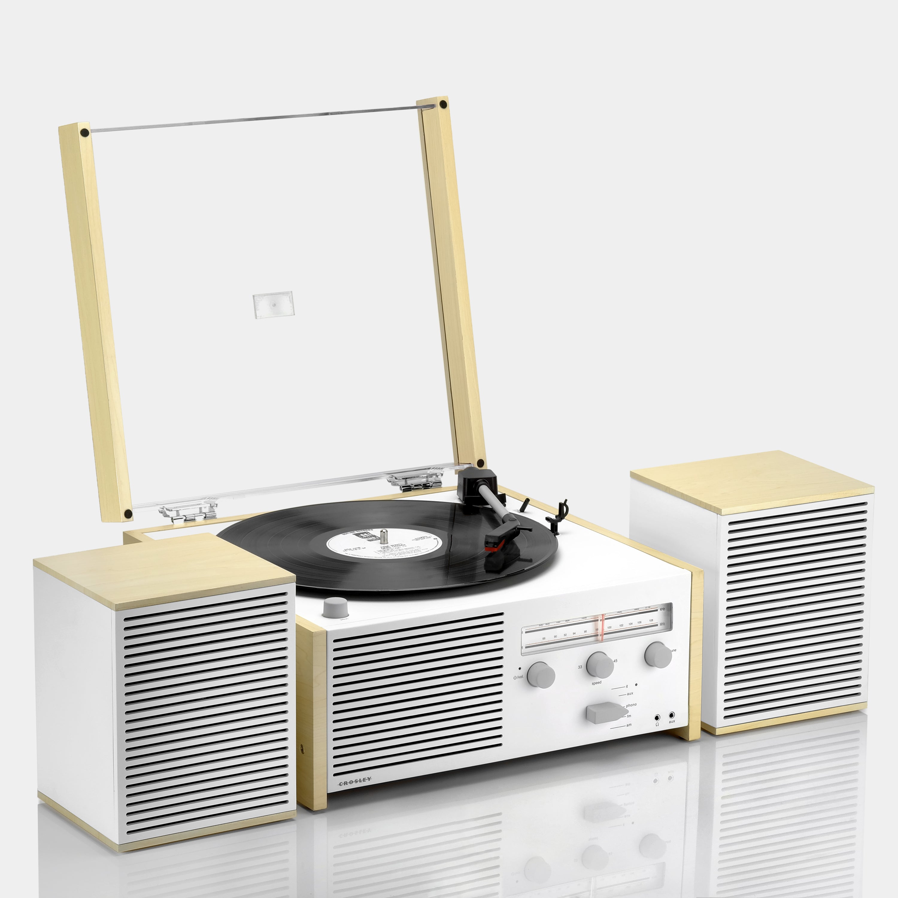 Switch II Entertainment System - Natural - Crosley