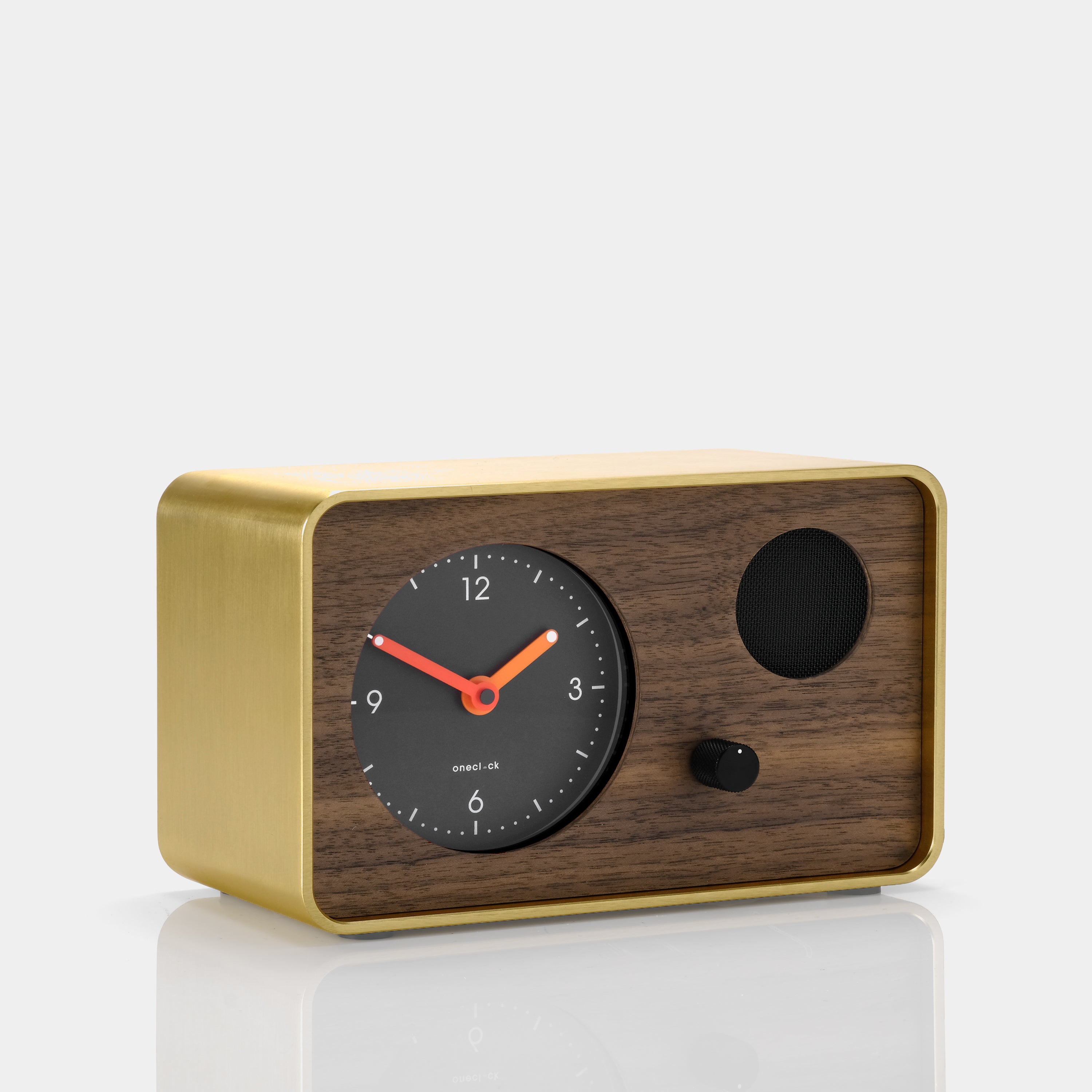OneClock Brass Analog Waking Clock