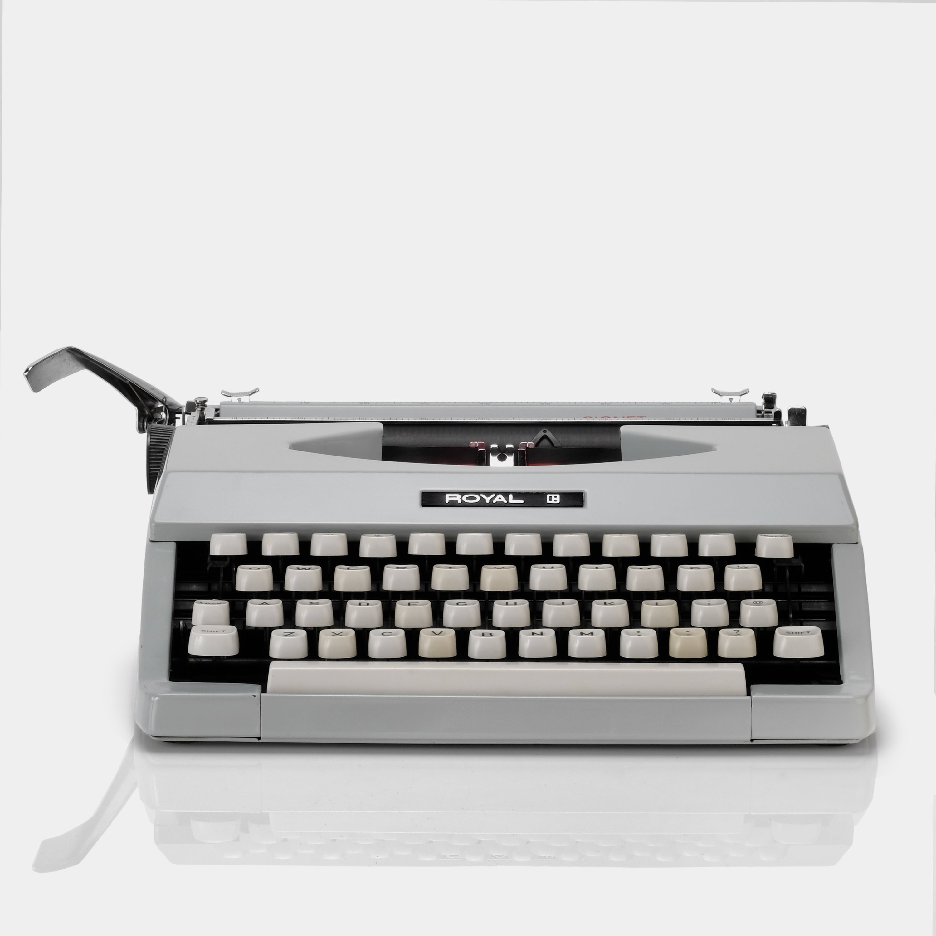 Royal Signet Grey Manual Typewriter