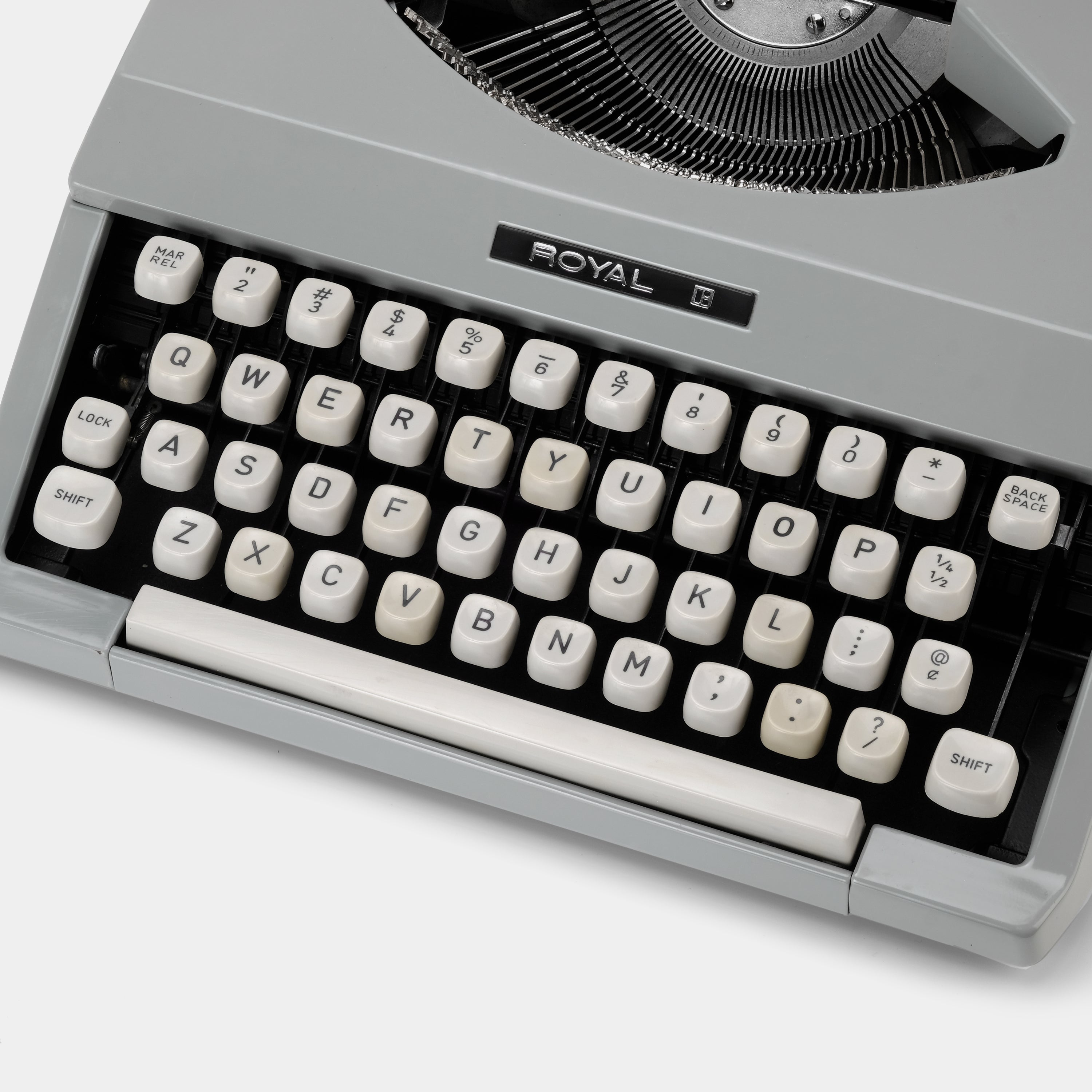 Royal Signet Grey Manual Typewriter