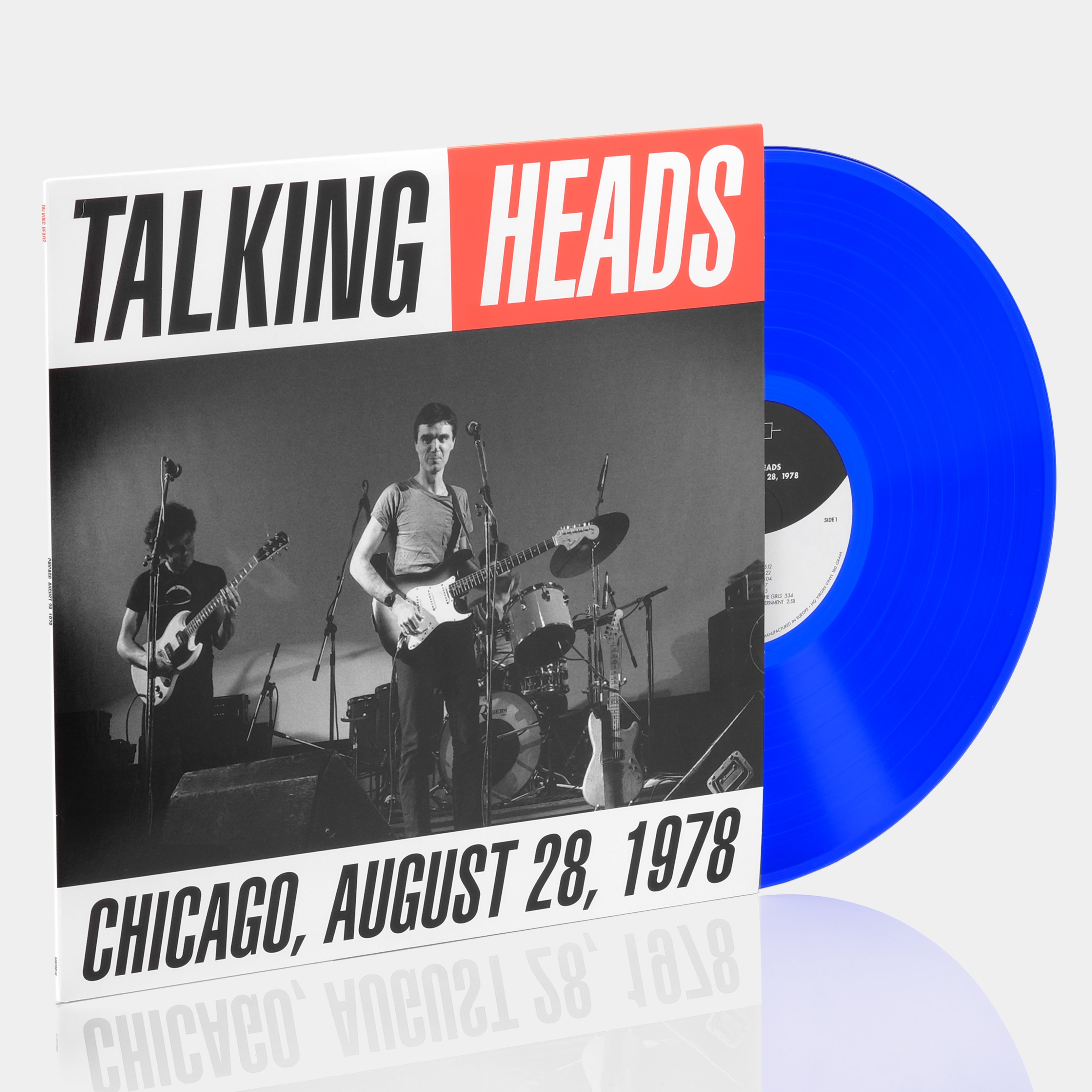 Talking Heads - Chicago, August 28, 1978 LP Cobalt Blue Vinyl Record