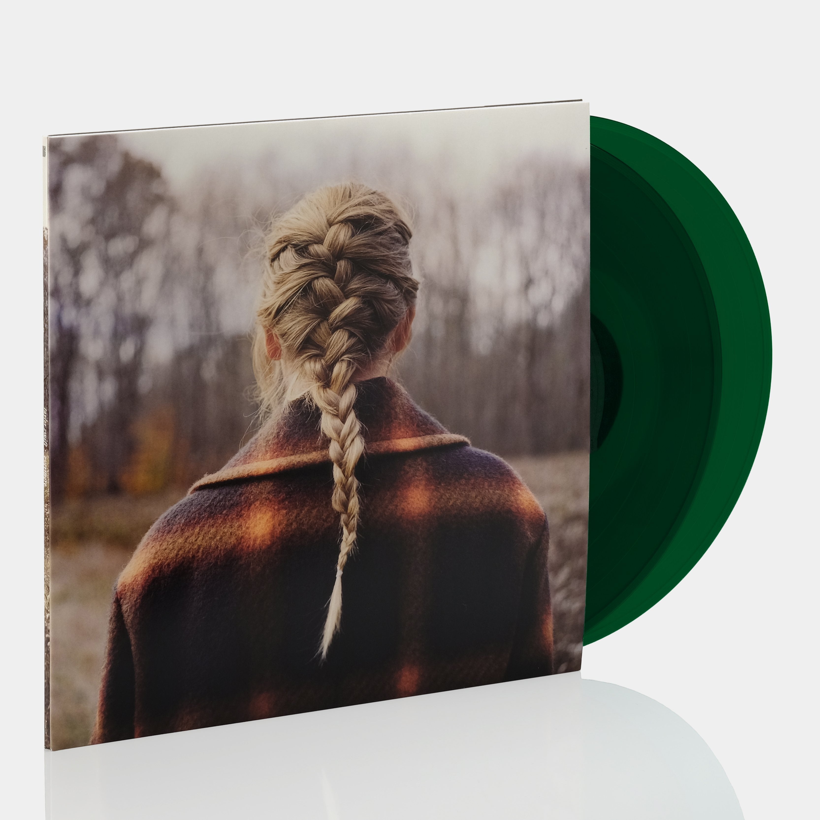 Taylor Swift - evermore 2xLP Green Vinyl Record