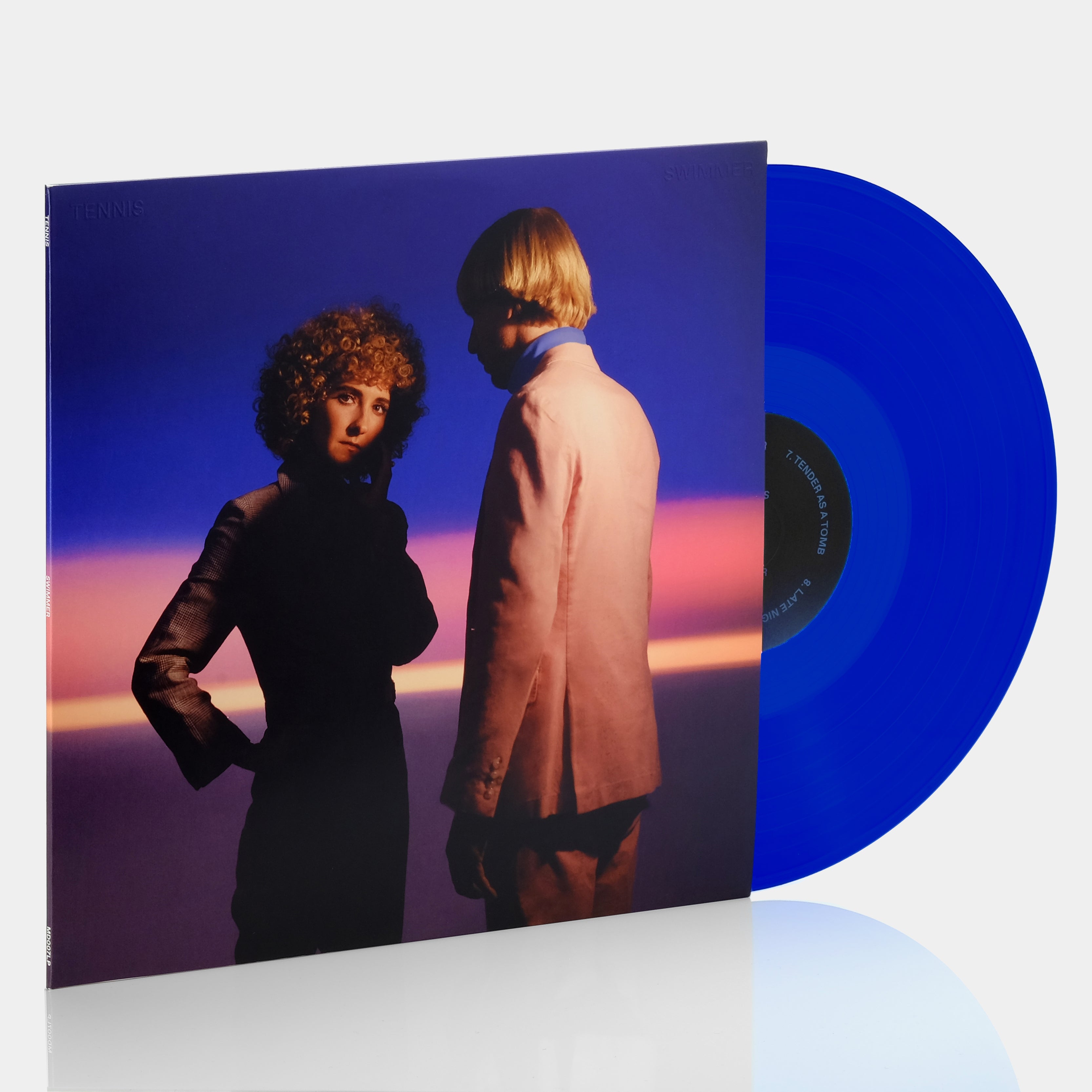 Tennis - Swimmer LP Blue Cobalt Translucent Vinyl Record