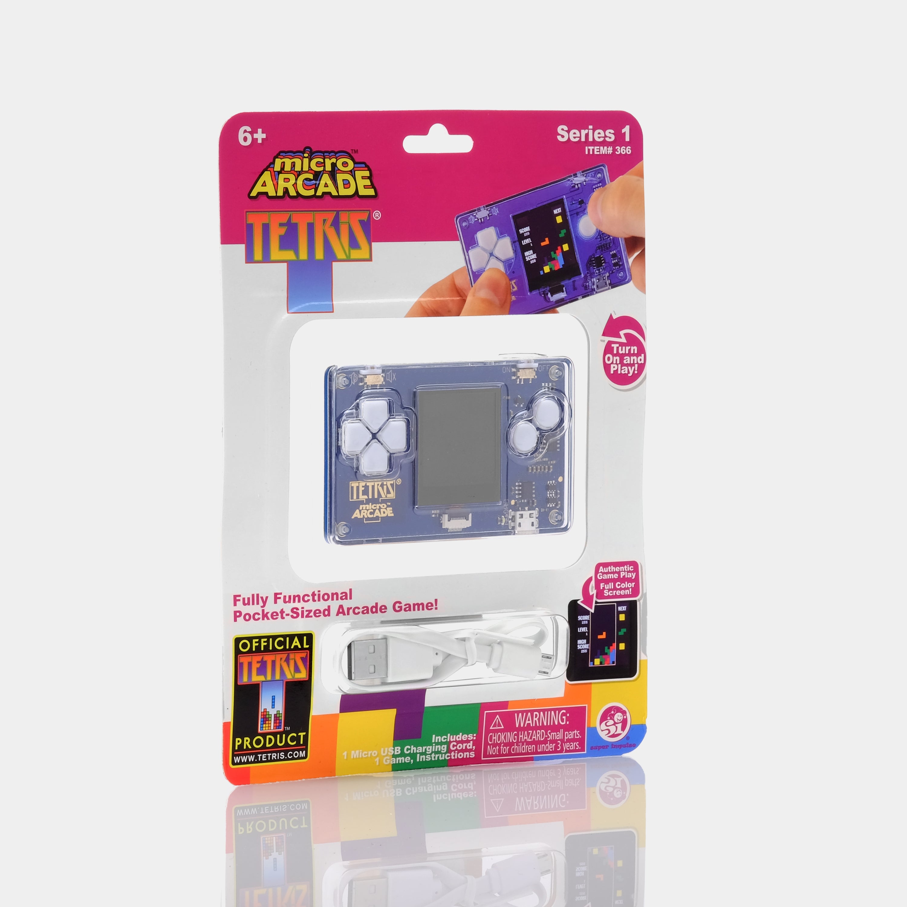 Micro Arcade Tetris Game