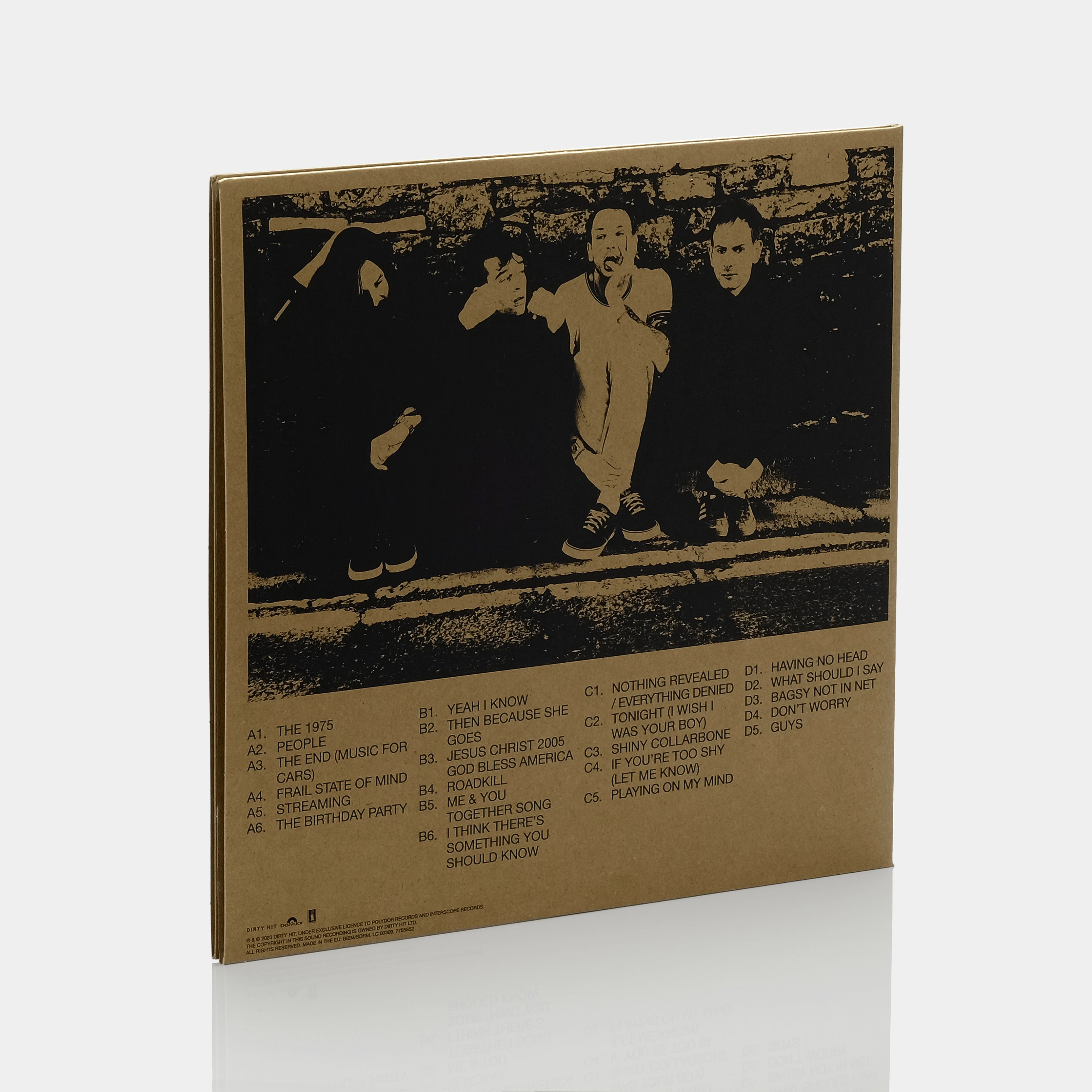 The 1975 - Notes On A Conditional Form 2xLP Clear Vinyl Record