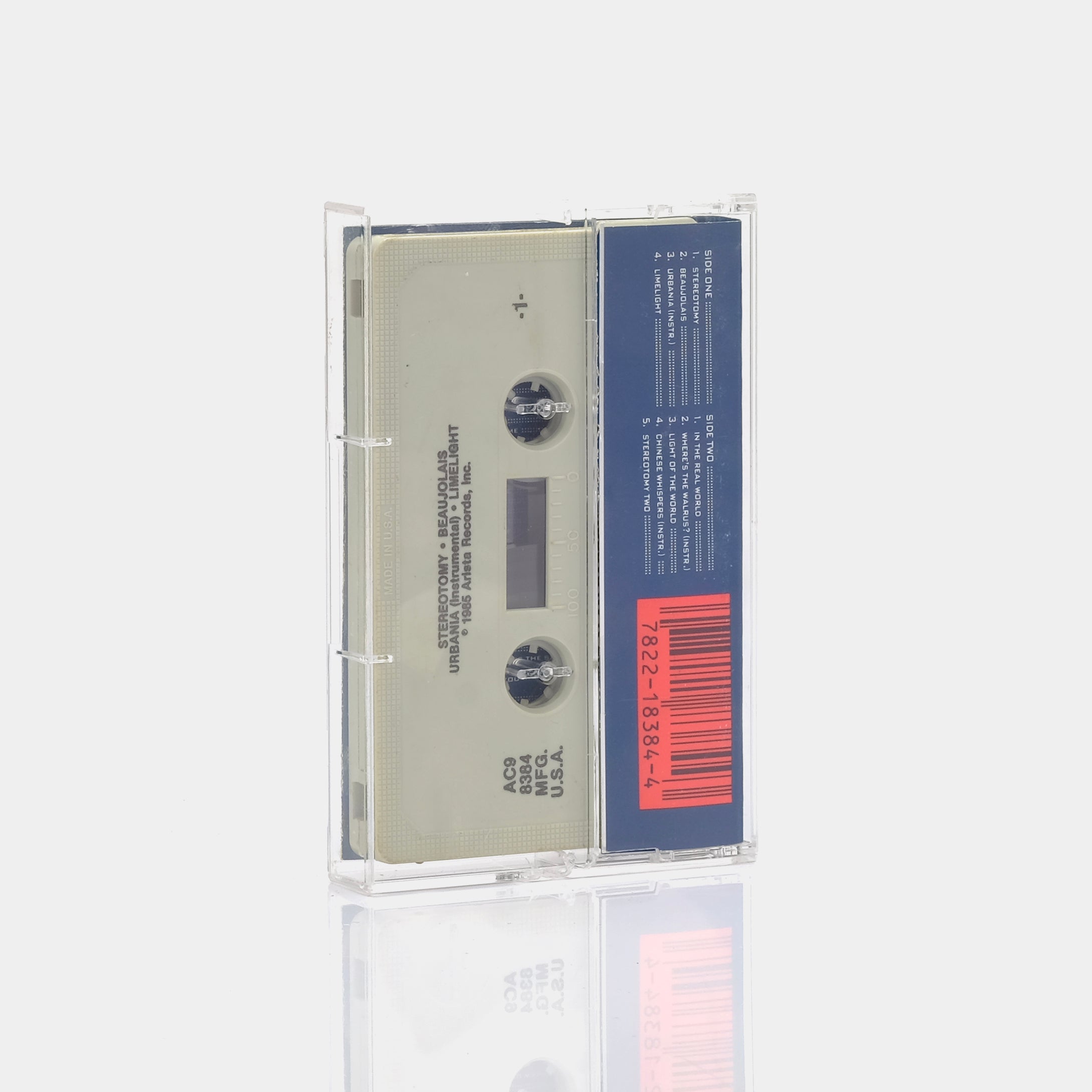The Alan Parsons Project - Stereotomy Cassette Tape