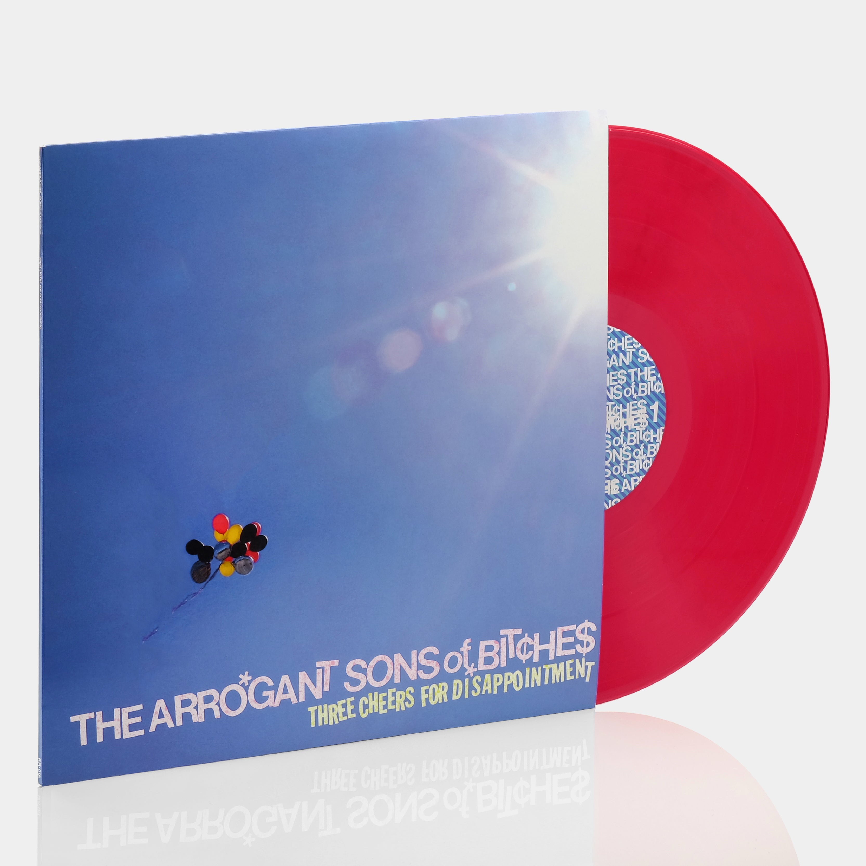 The Arrogant Sons Of Bitches - Three Cheers For Disappointment LP Red Vinyl Record