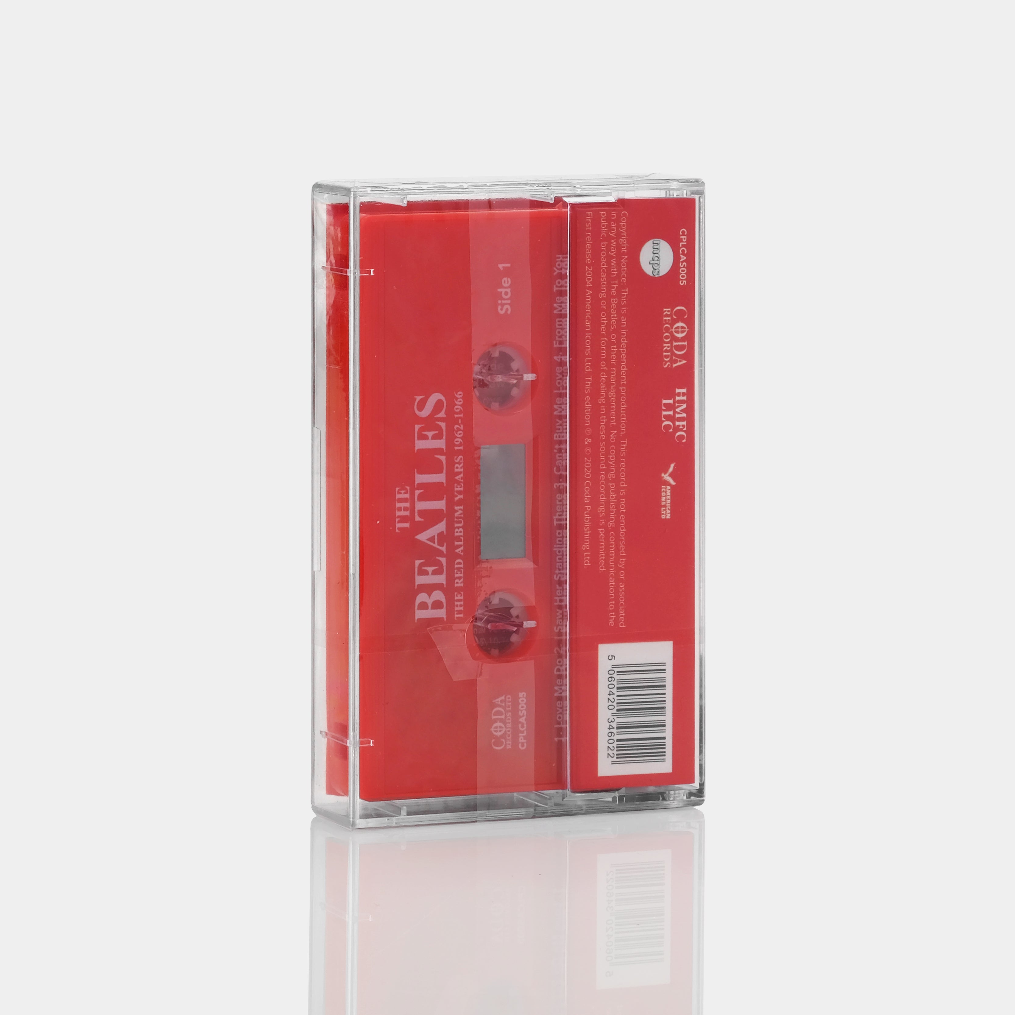 The Beatles - The Red Album Years 1962-1966: On-Air, In The Studio & Onstage Cassette Tape