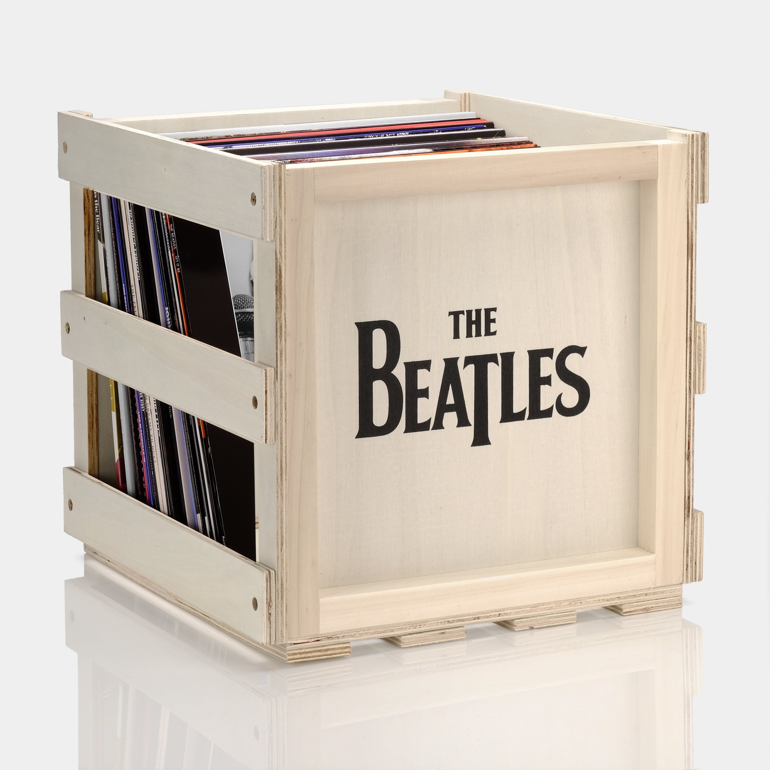 The Beatles "Abbey Road" Stackable Record Storage Crate