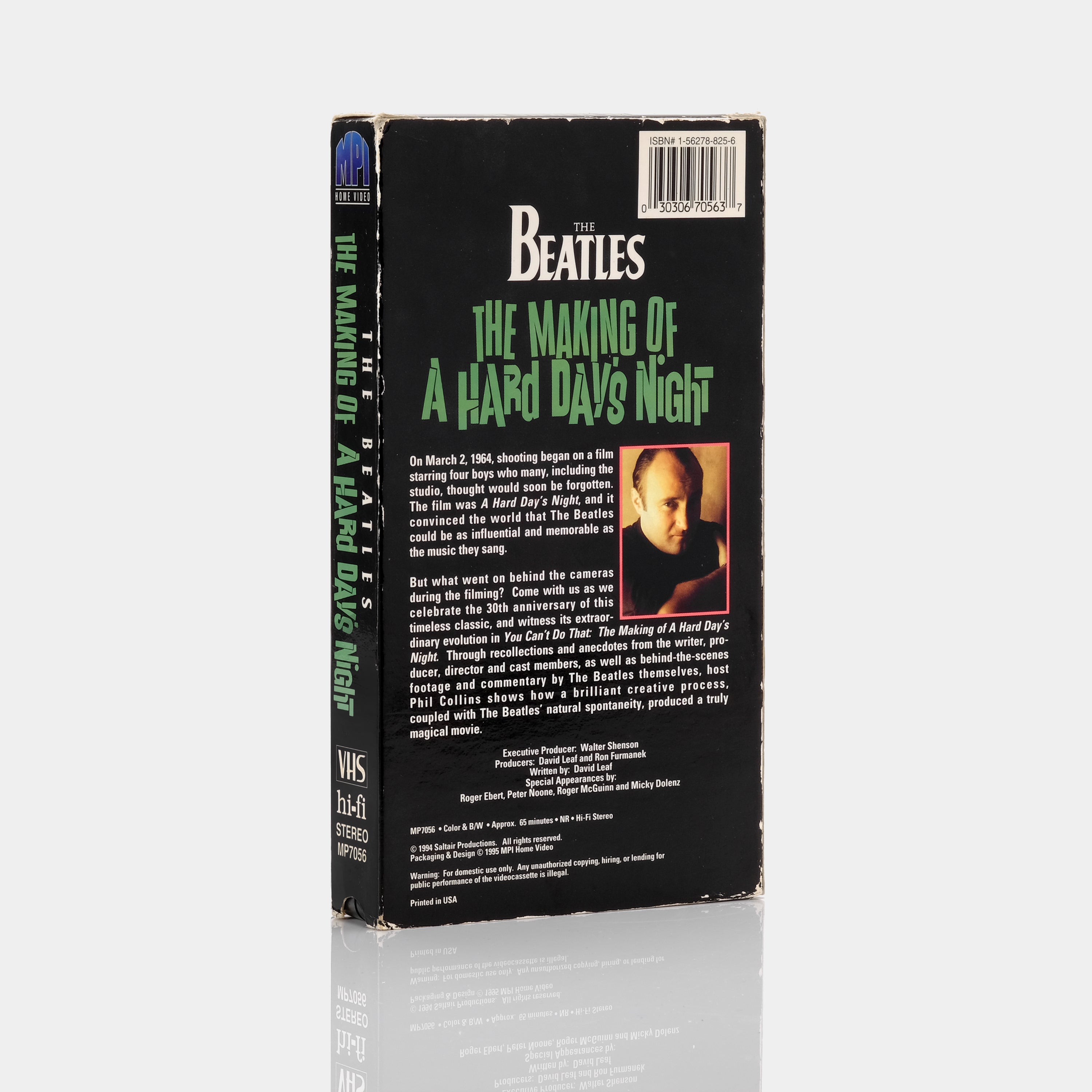 The Beatles: The Making Of A Hard Day's Night VHS Tape