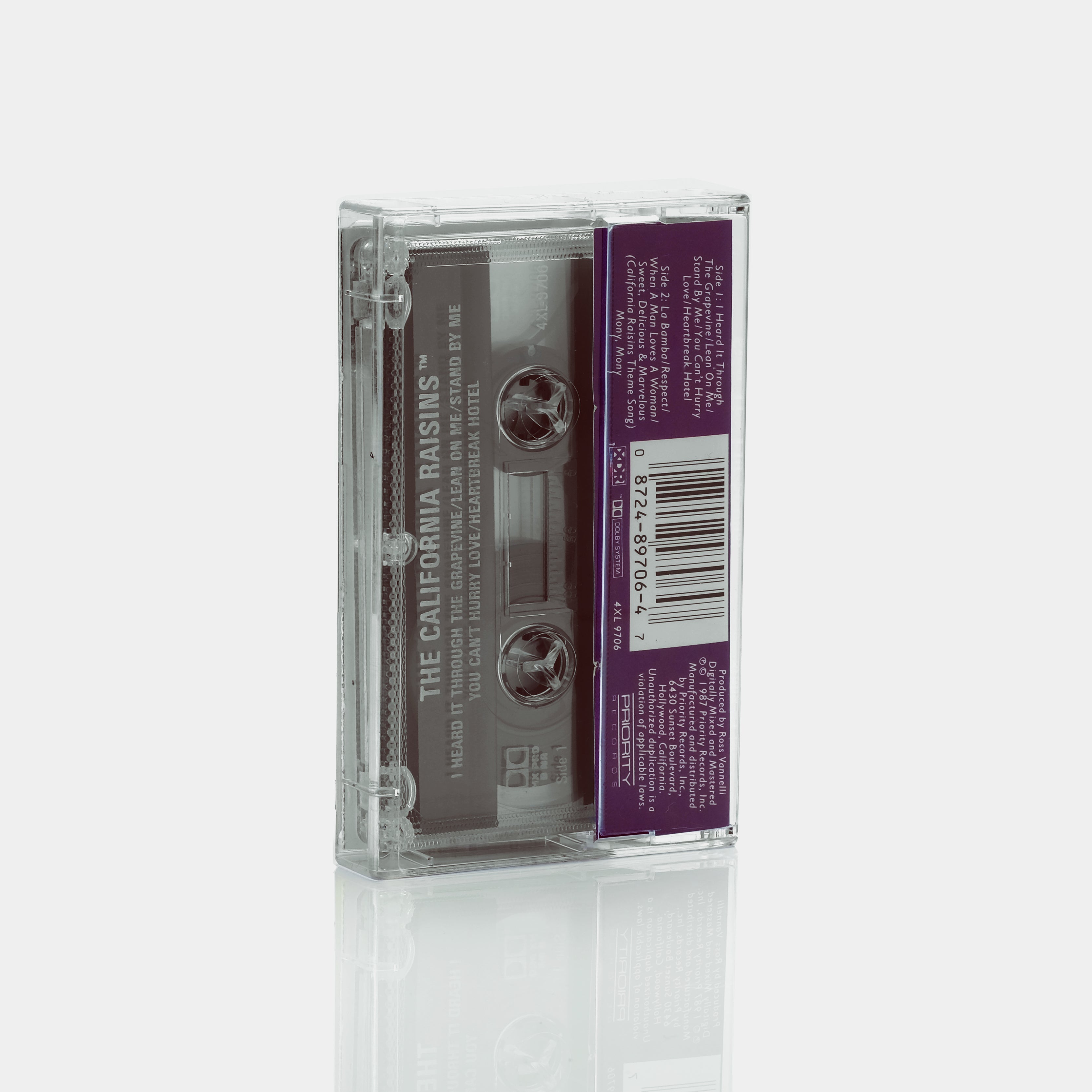 California Raisins - Sing The Hit Songs Cassette Tape
