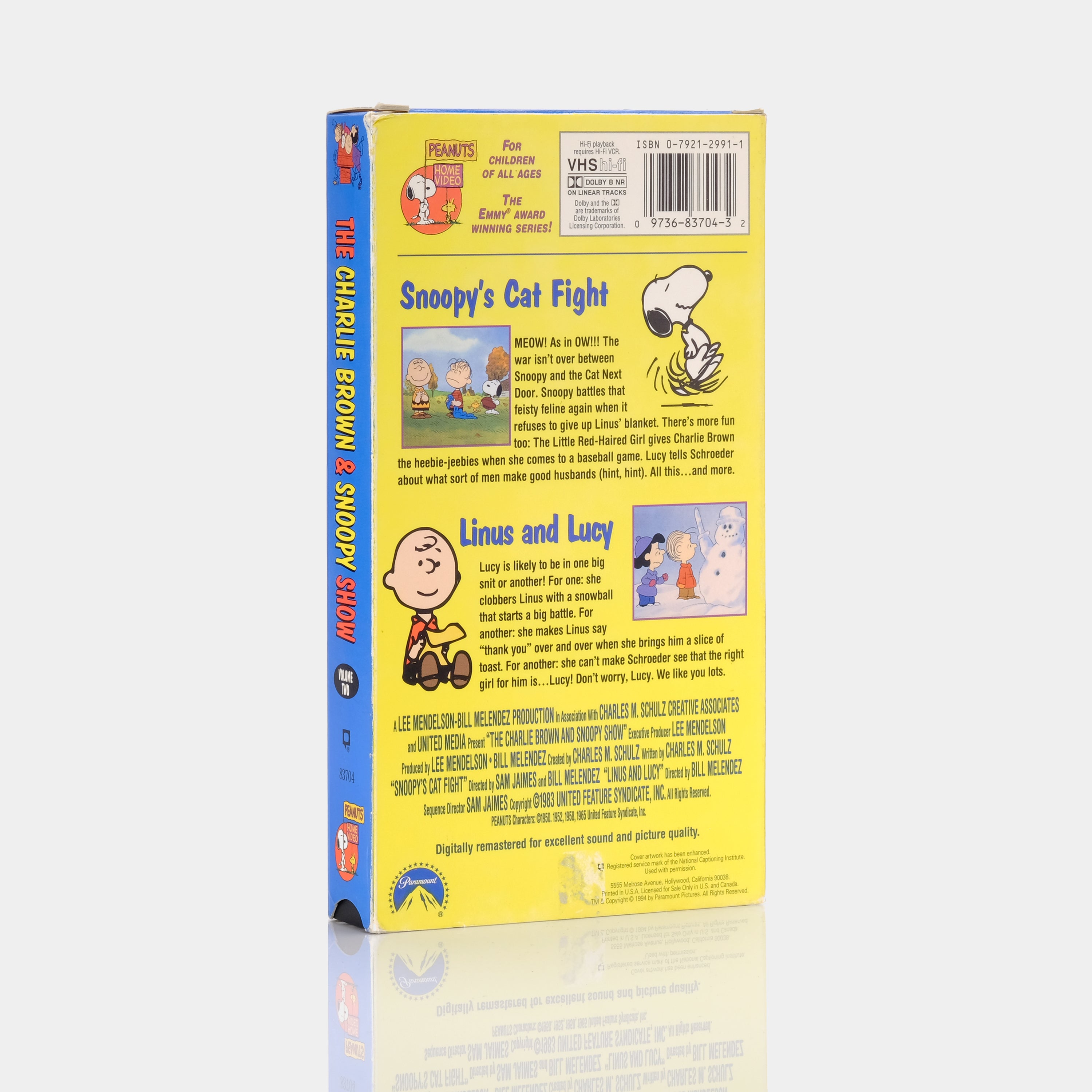 The Charlie Brown And Snoopy Show: Volume Two VHS Tape