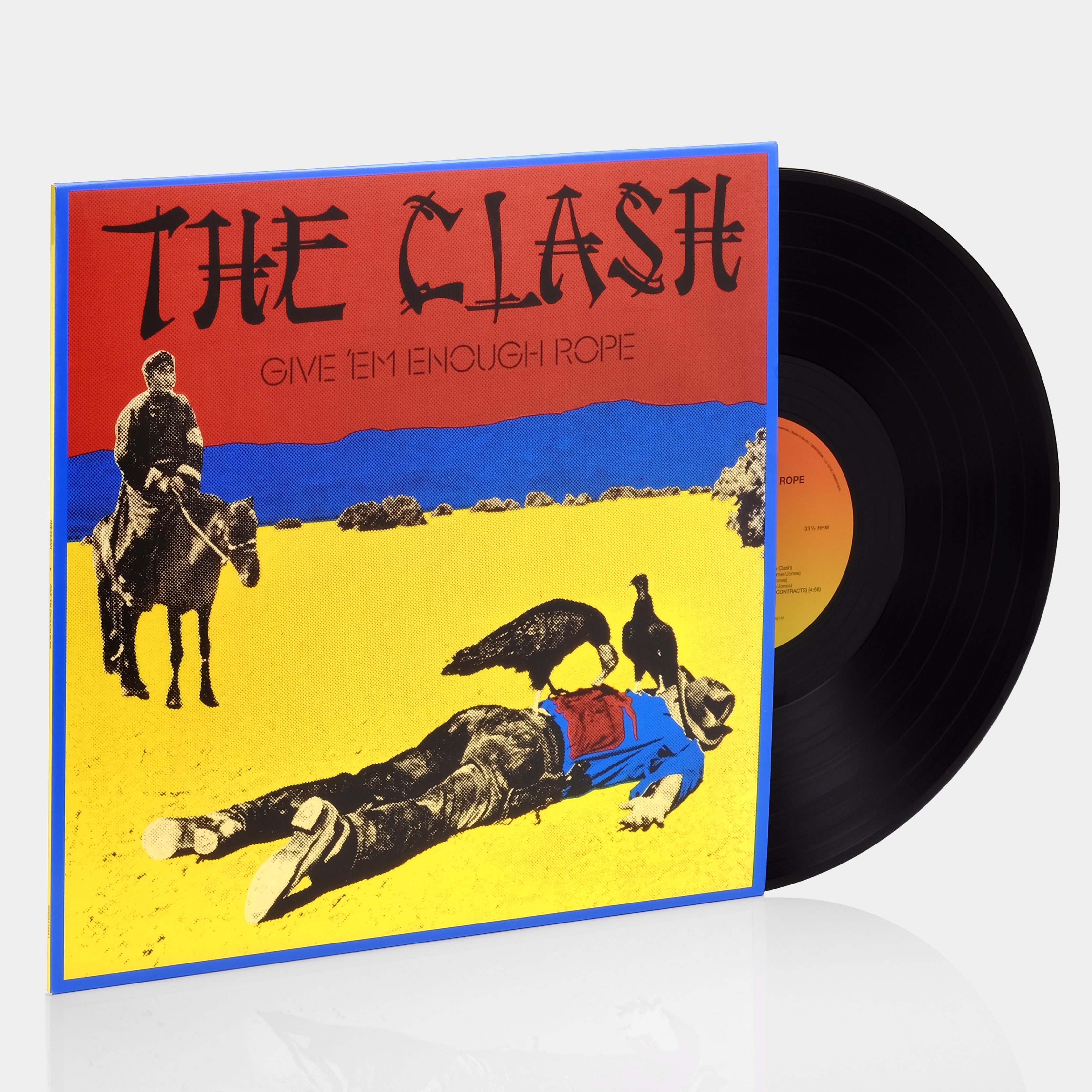 The Clash - Give 'Em Enough Rope LP Vinyl Record