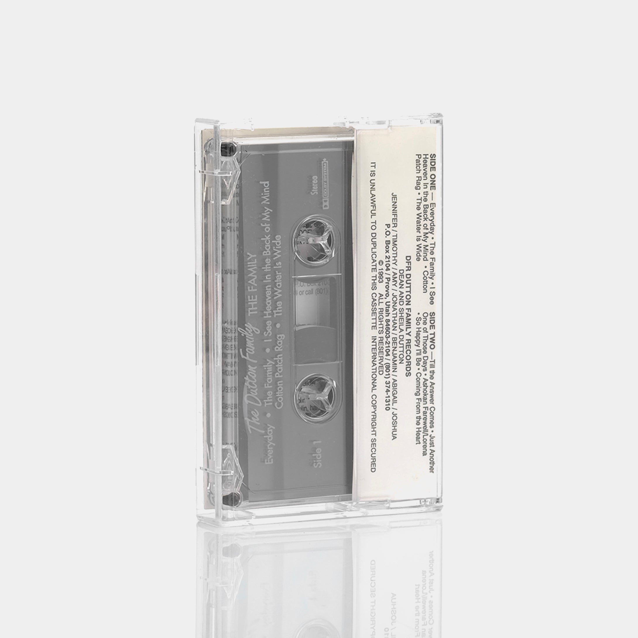 The Dutton Family - The Family Cassette Tape