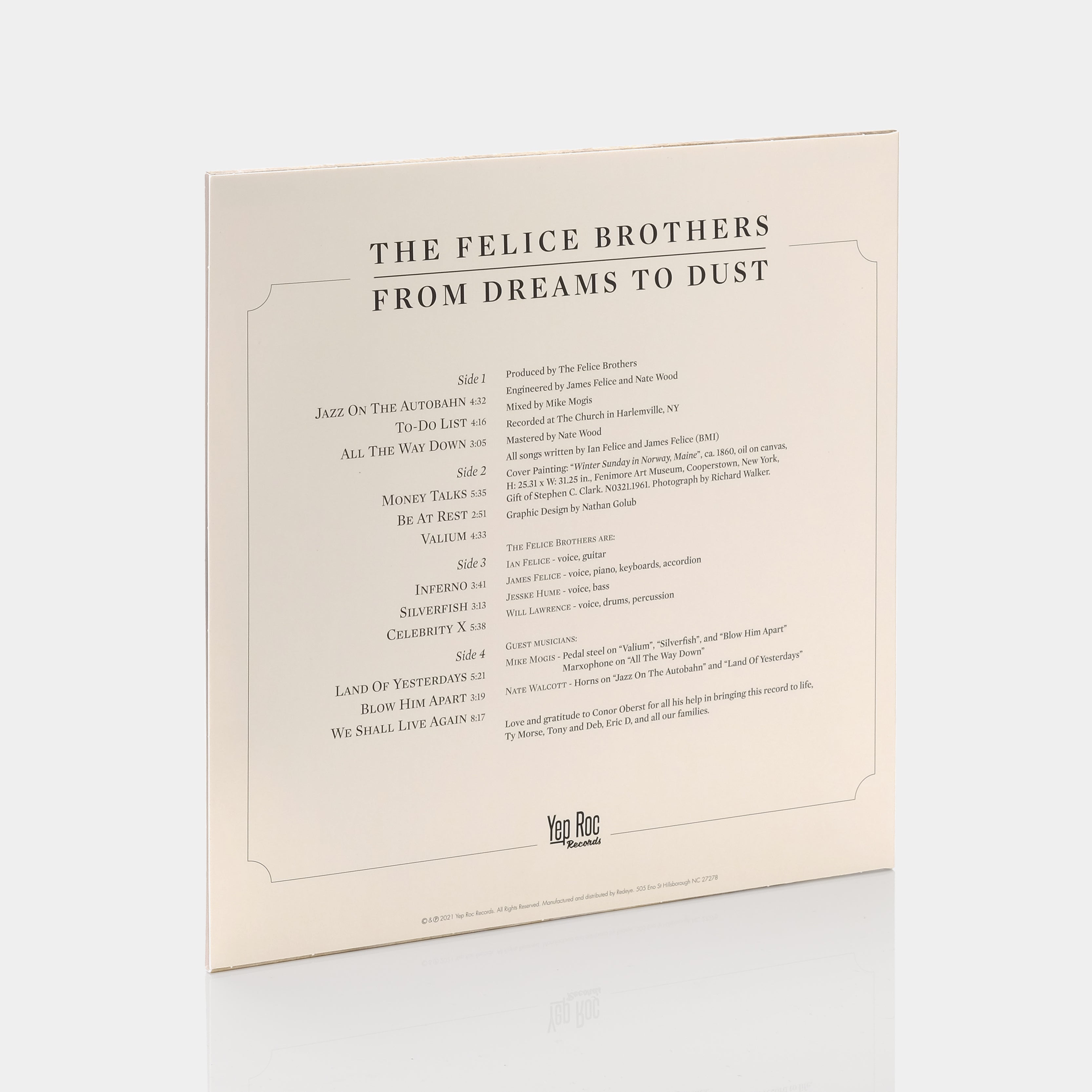 The Felice Brothers - From Dreams To Dust 2xLP Vinyl Record