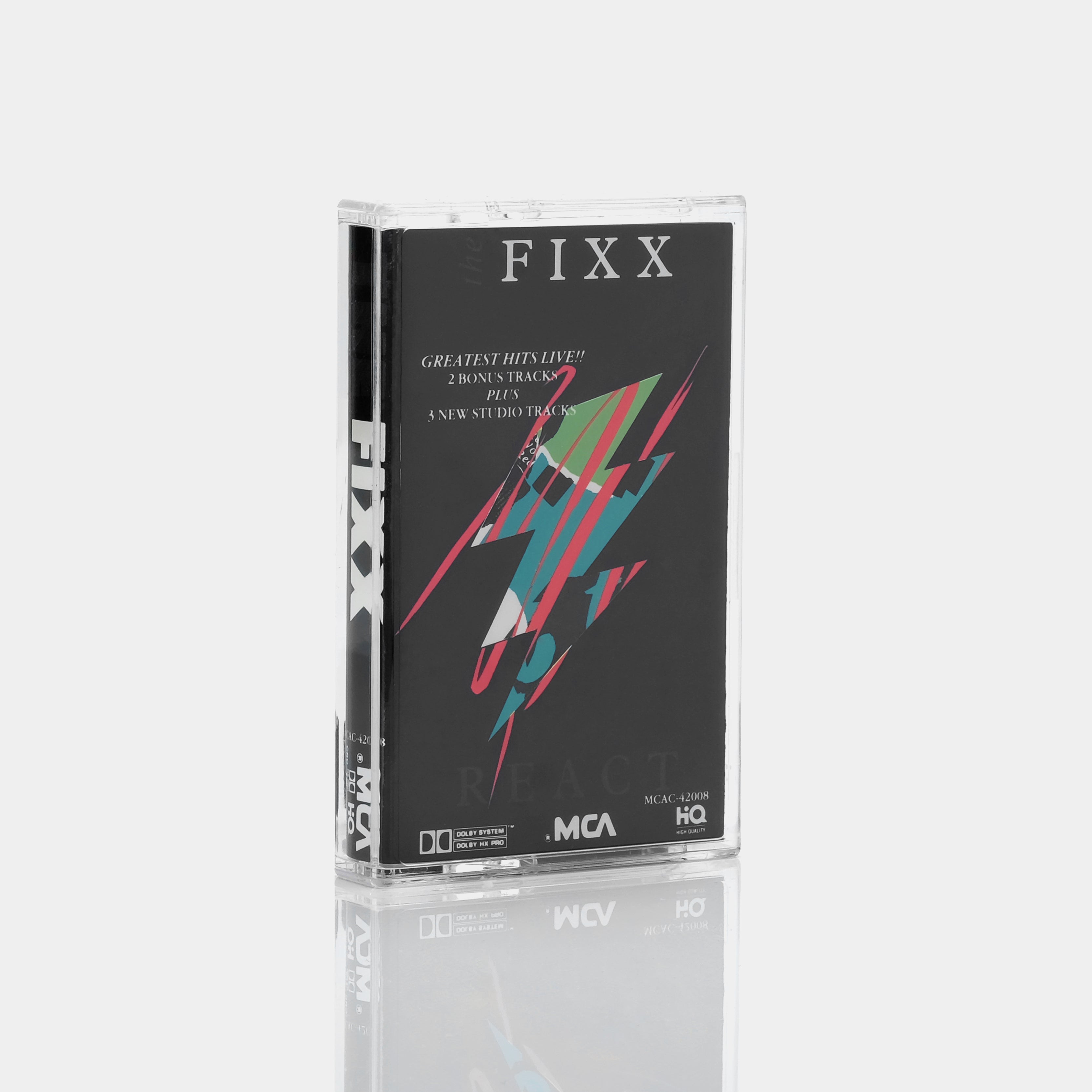 The Fixx - React Cassette Tape