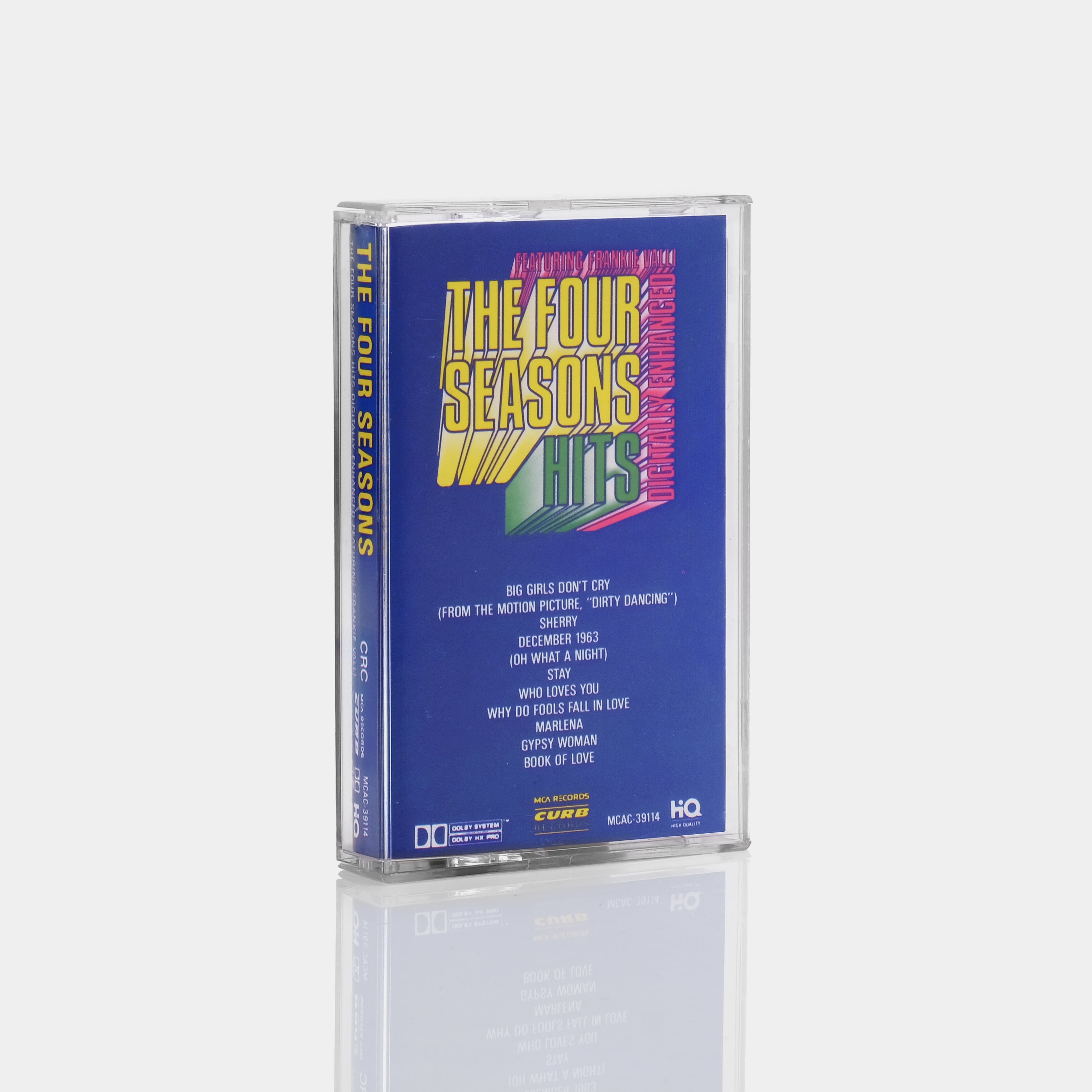 The Four Seasons feat. Frankie Valli - The Four Seasons Hits Cassette Tape