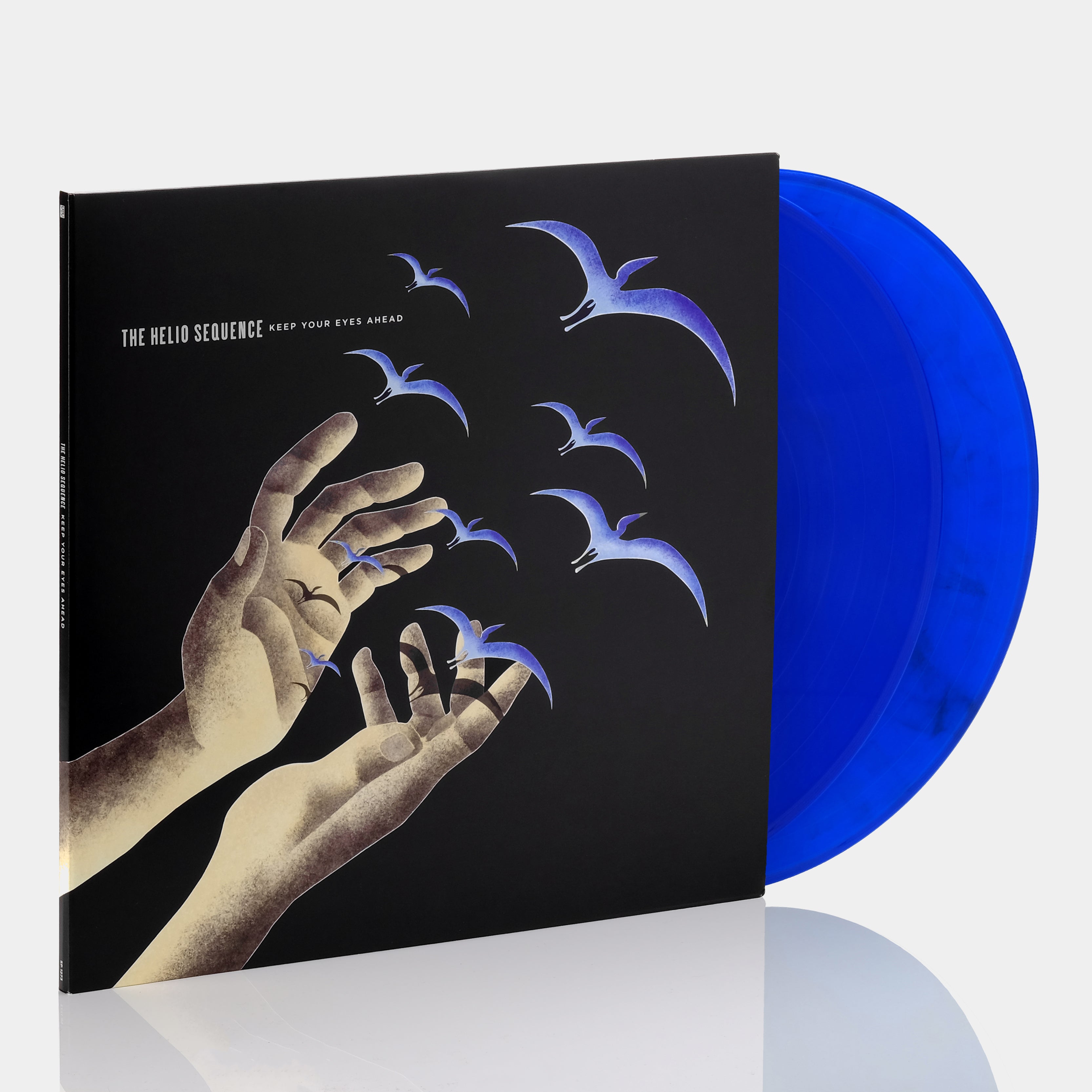 The Helio Sequence - Keep Your Eyes Ahead (Deluxe Edition) 2xLP Blue Vinyl Record