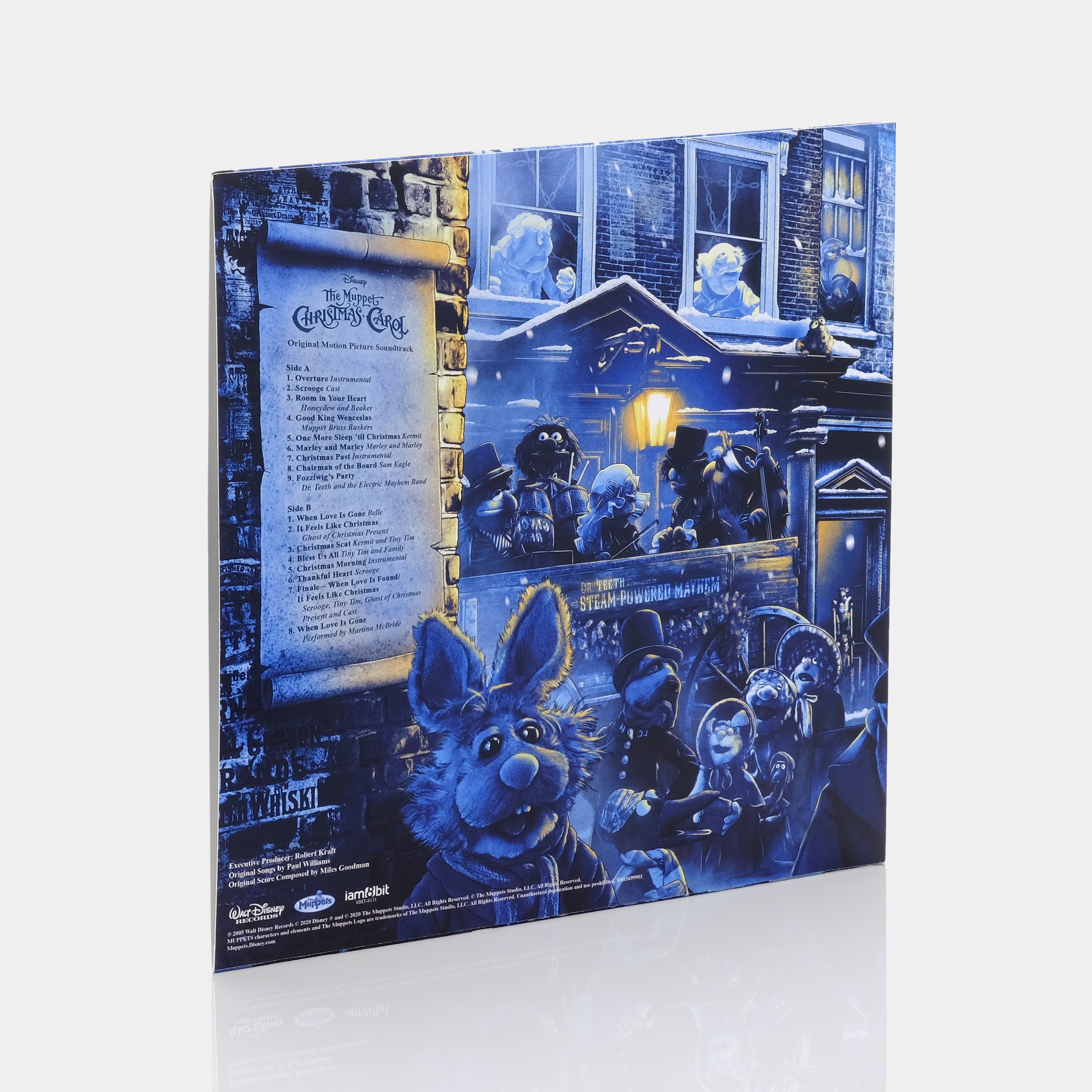 The Muppet Christmas Carol - 'Ghosts of Christmas Past' Soundtrack - store Blue vinyl