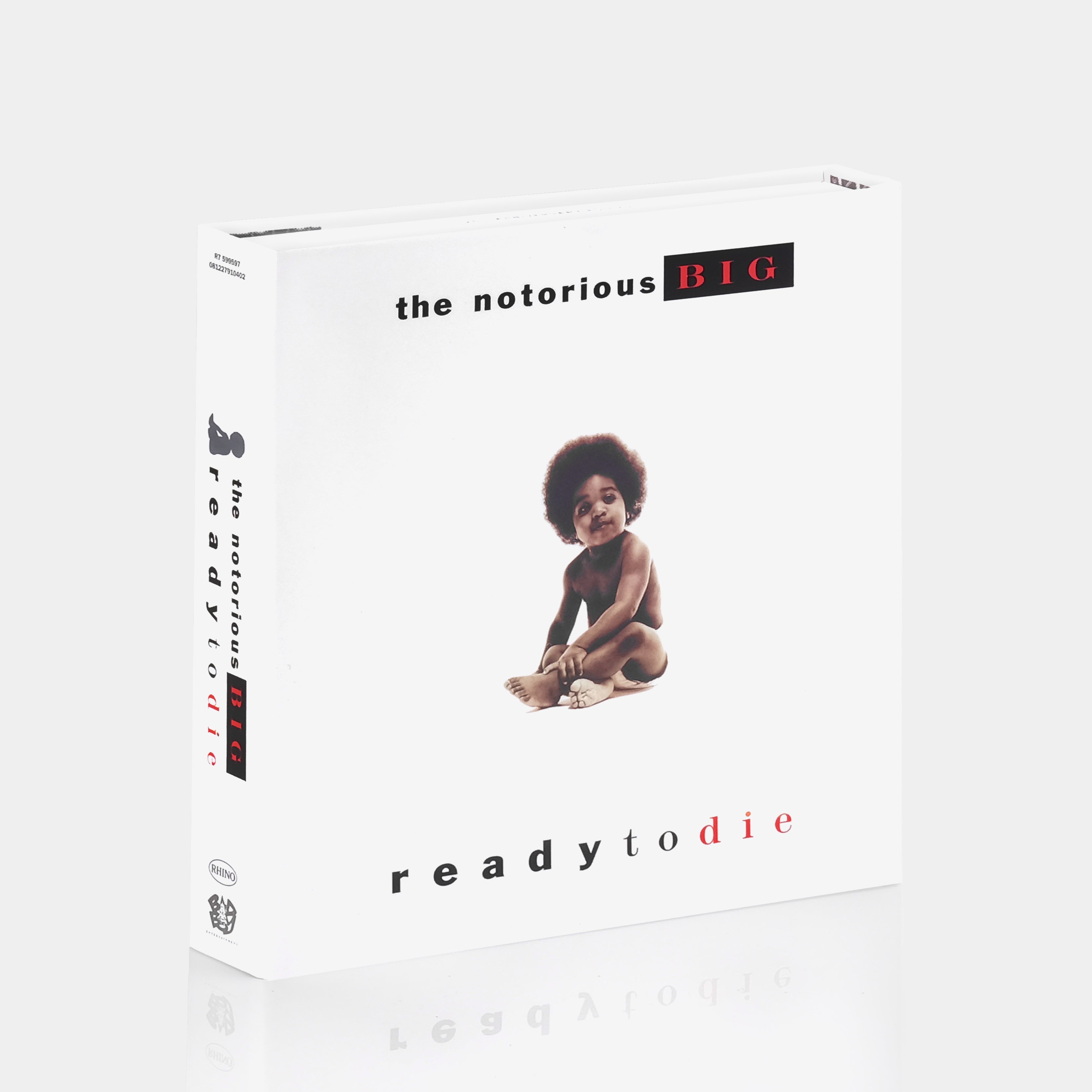 Notorious B.I.G. - Ready To Die 9x7" LP Red, White & Black Vinyl Record