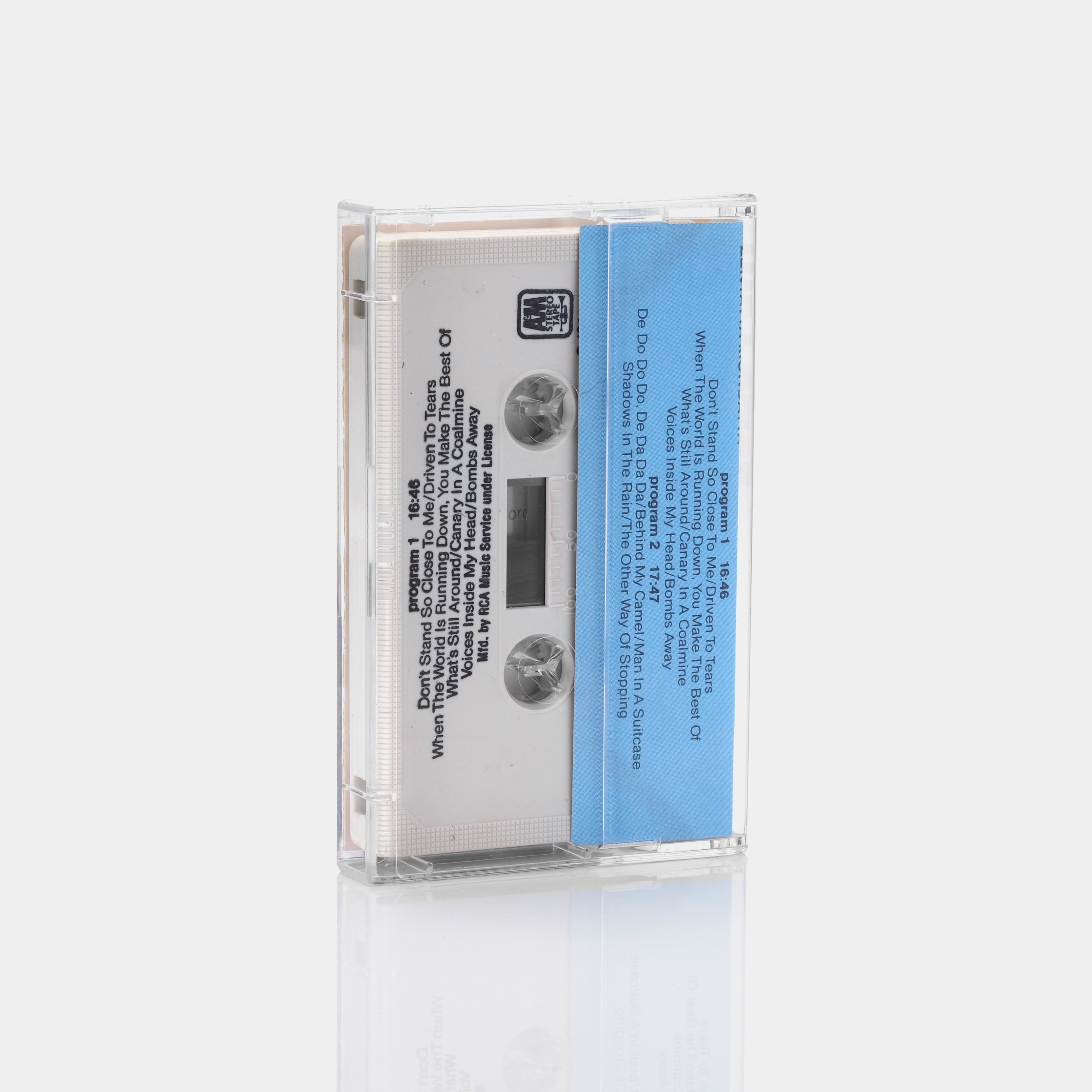 The Police - Zenyatta Mondatta Cassette Tape