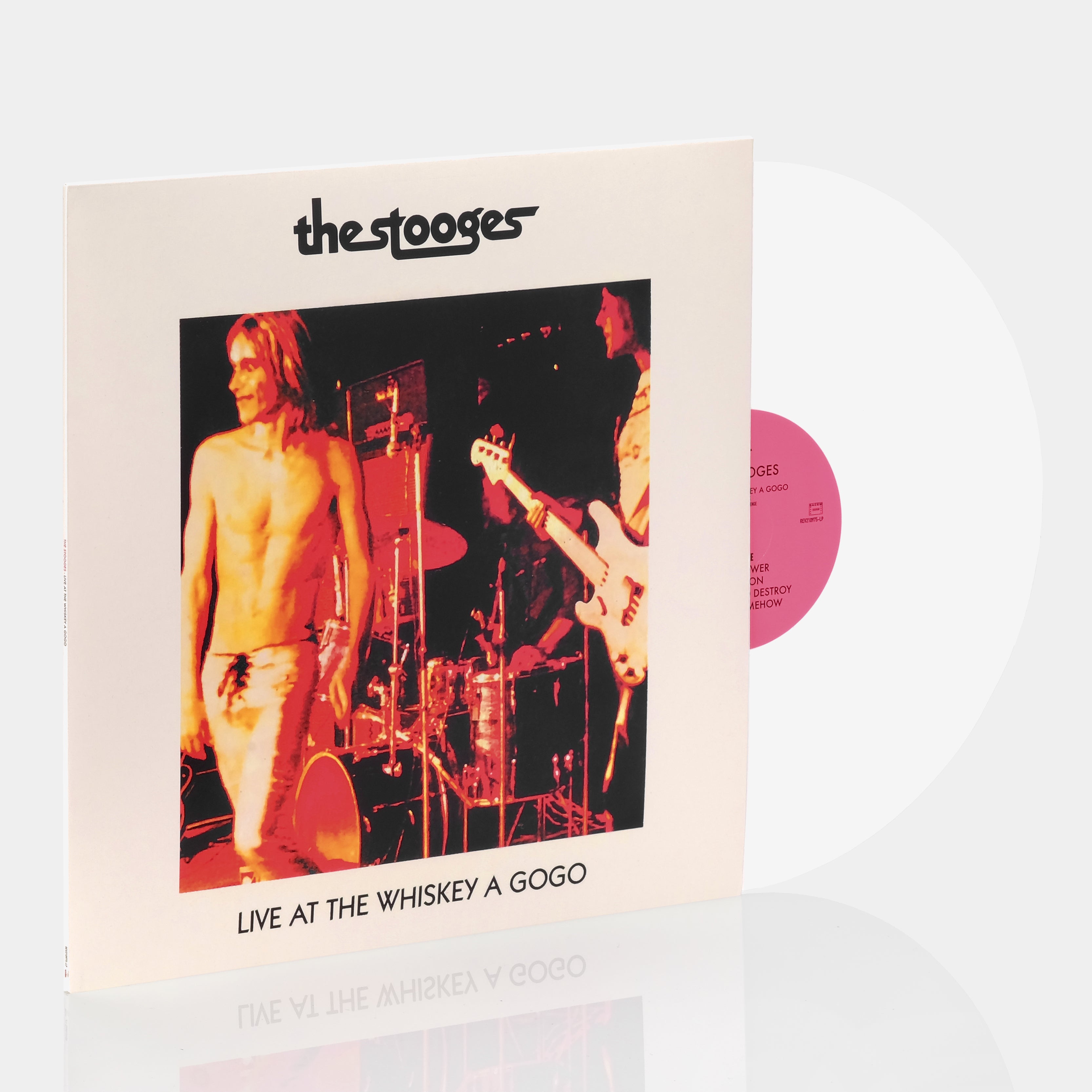 The Stooges - Live At The Whiskey A Gogo LP White Vinyl Record