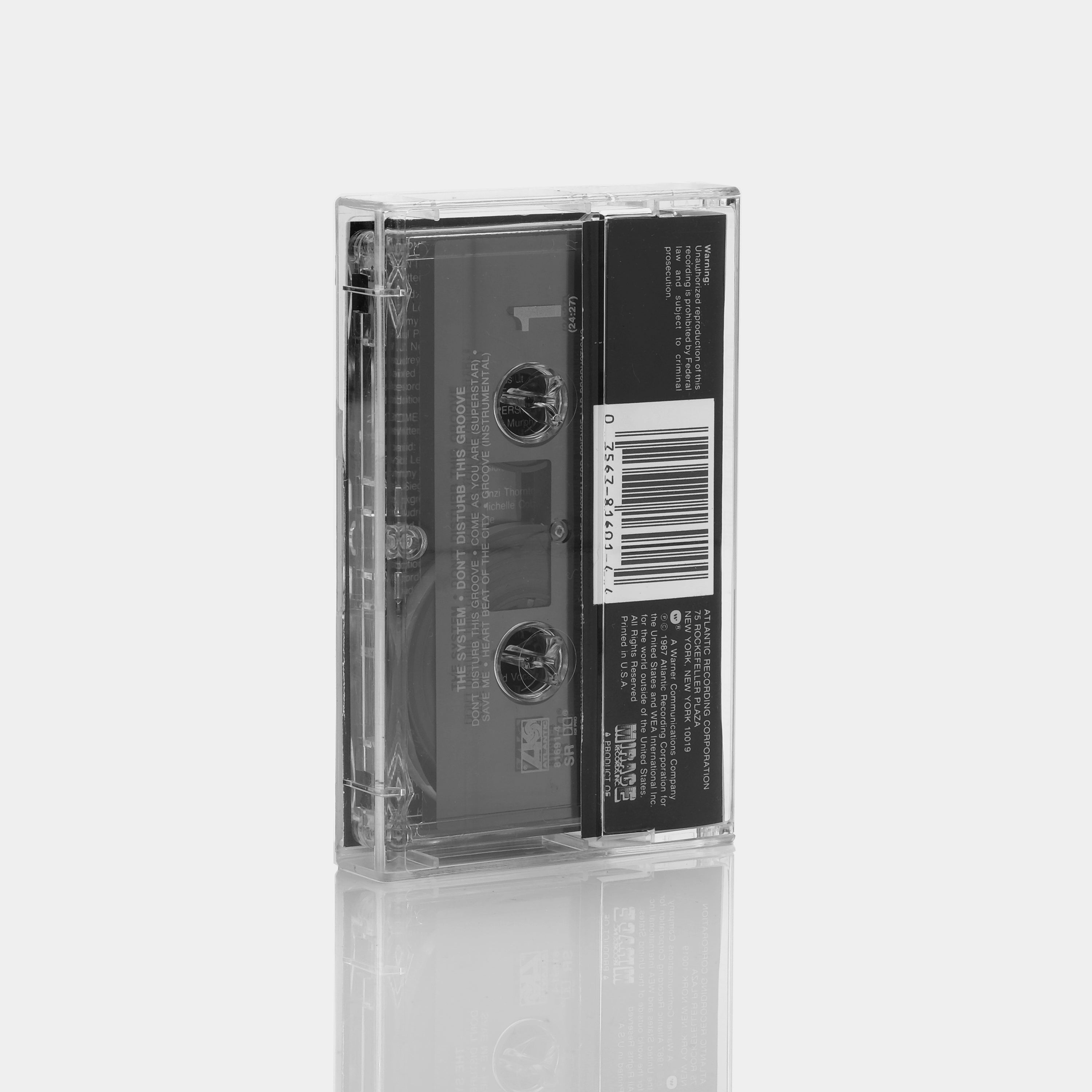 The System - Don't Disturb This Groove Cassette Tape