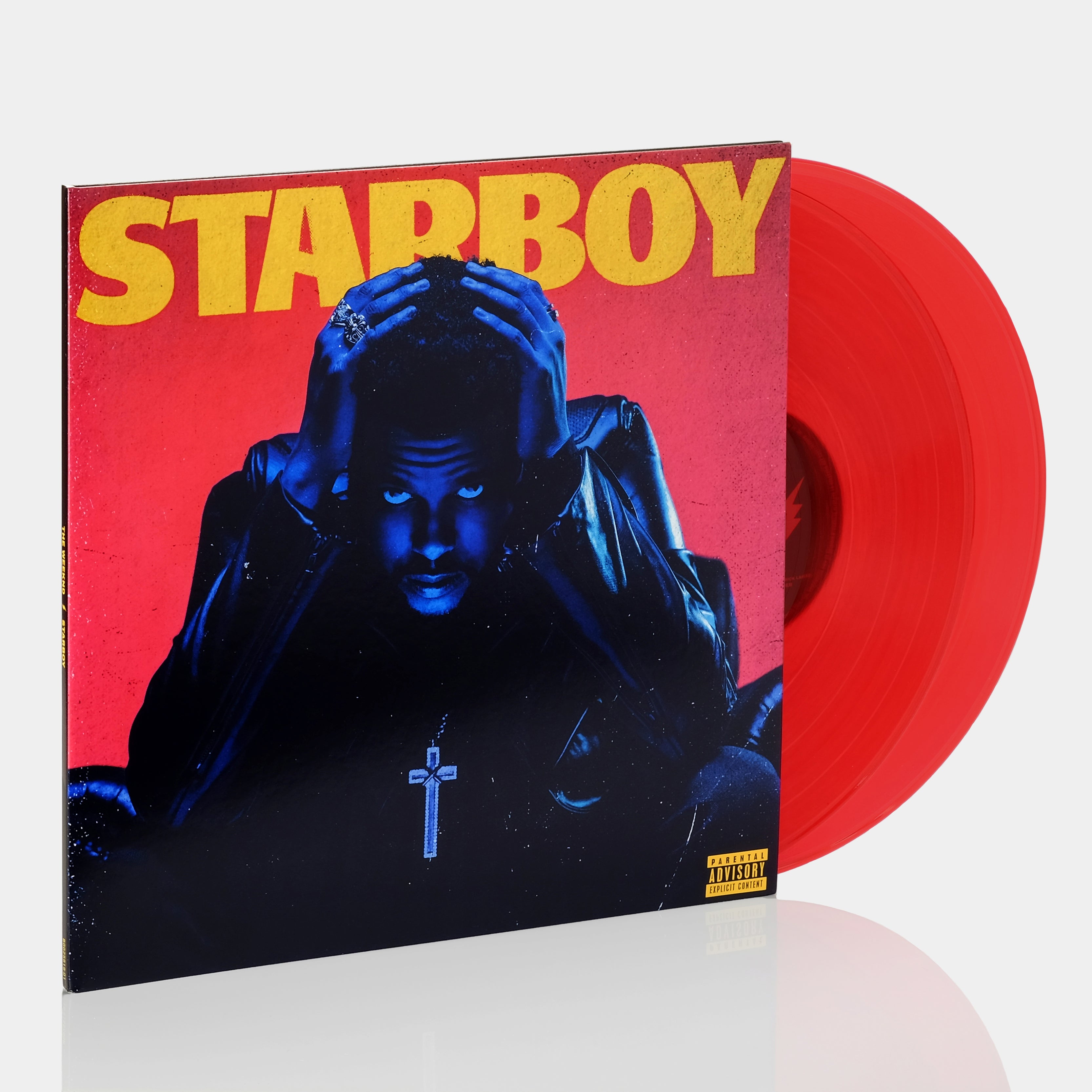 The Weeknd - Starboy 2xLP Translucent Red Vinyl Record