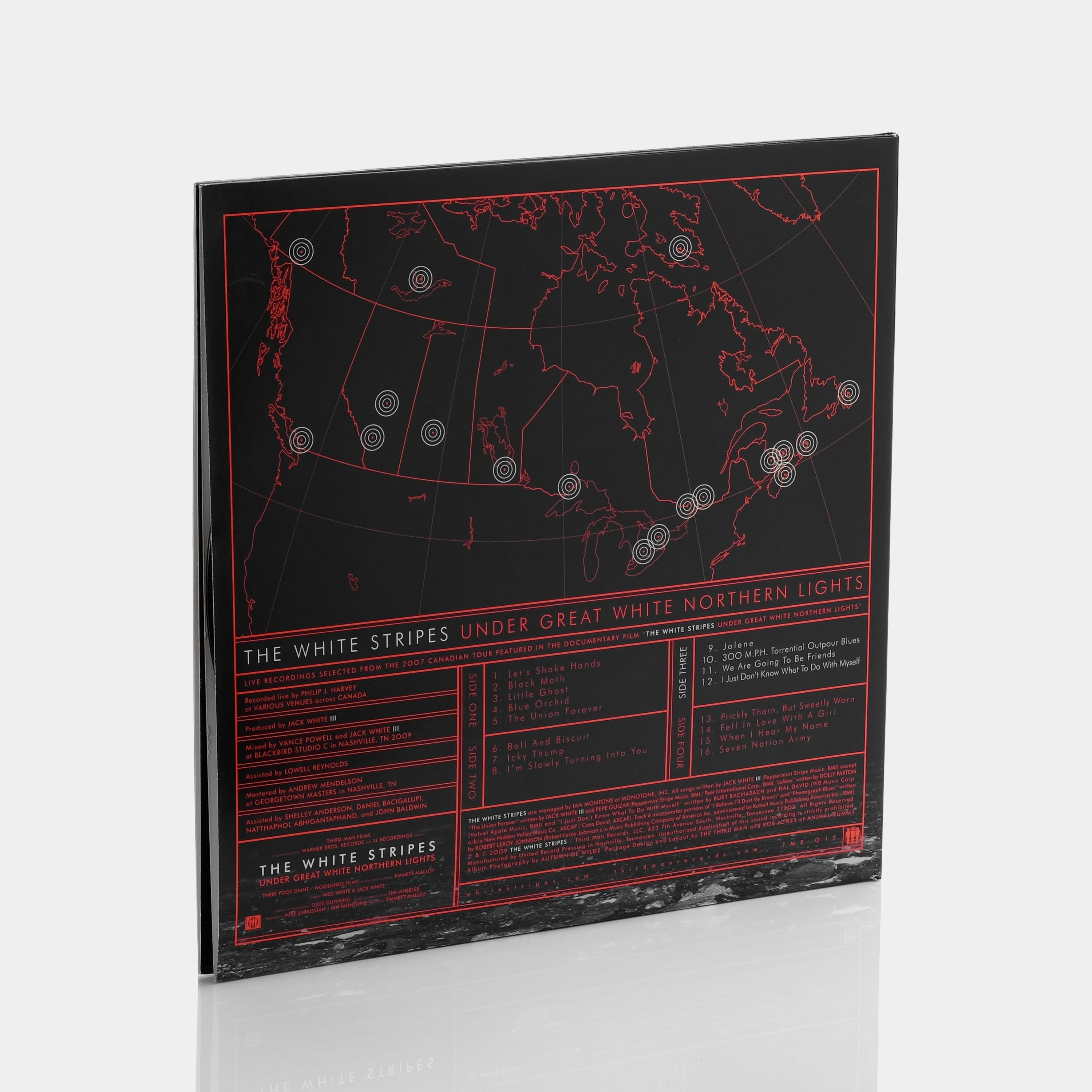 The White Stripes - Under Great White Northern Lights 2xLP Vinyl Record