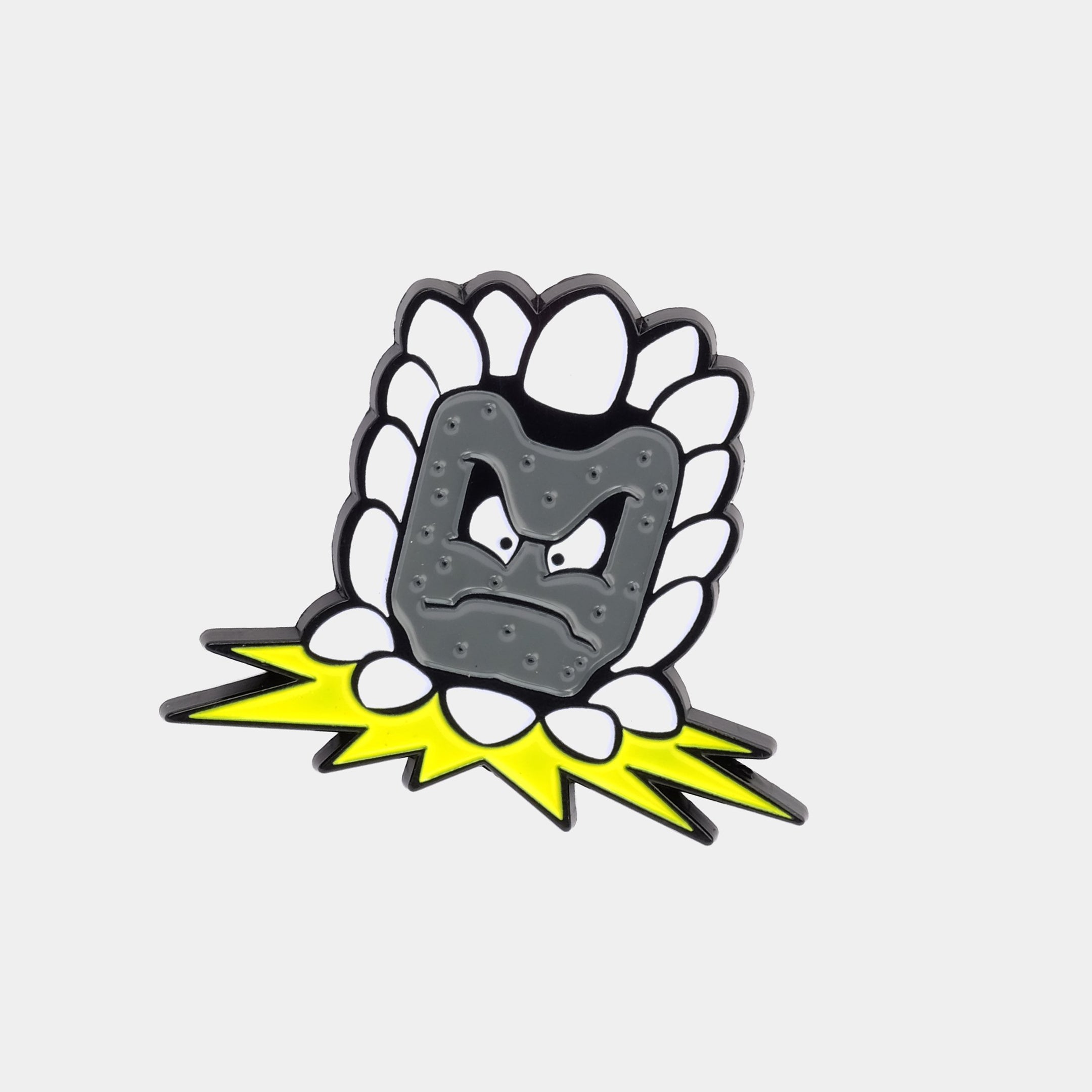 Super Mario Thwomp Enamel Pin