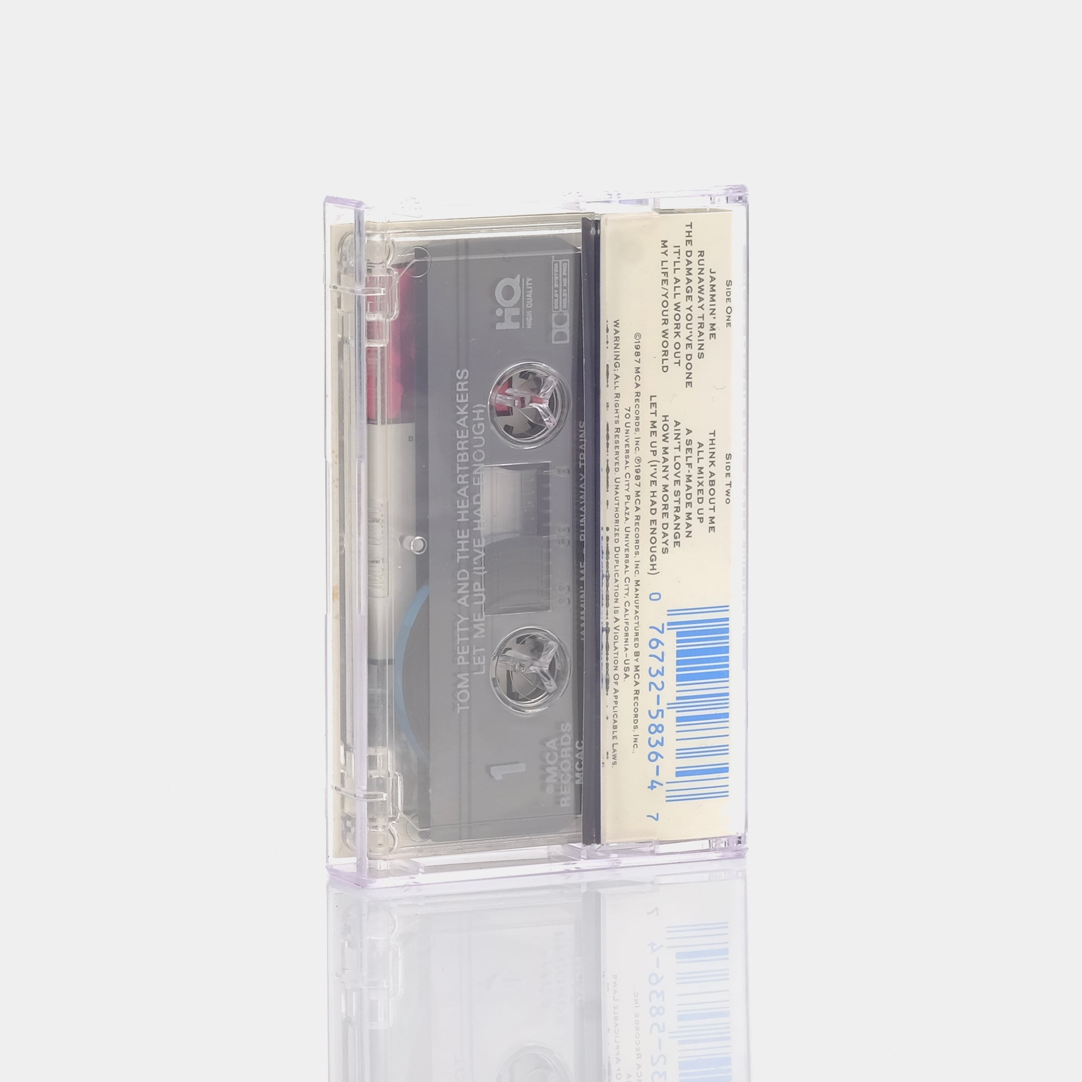 Tom Petty and the Heartbreakers - Let Me Up (I've Had Enough) Cassette Tape