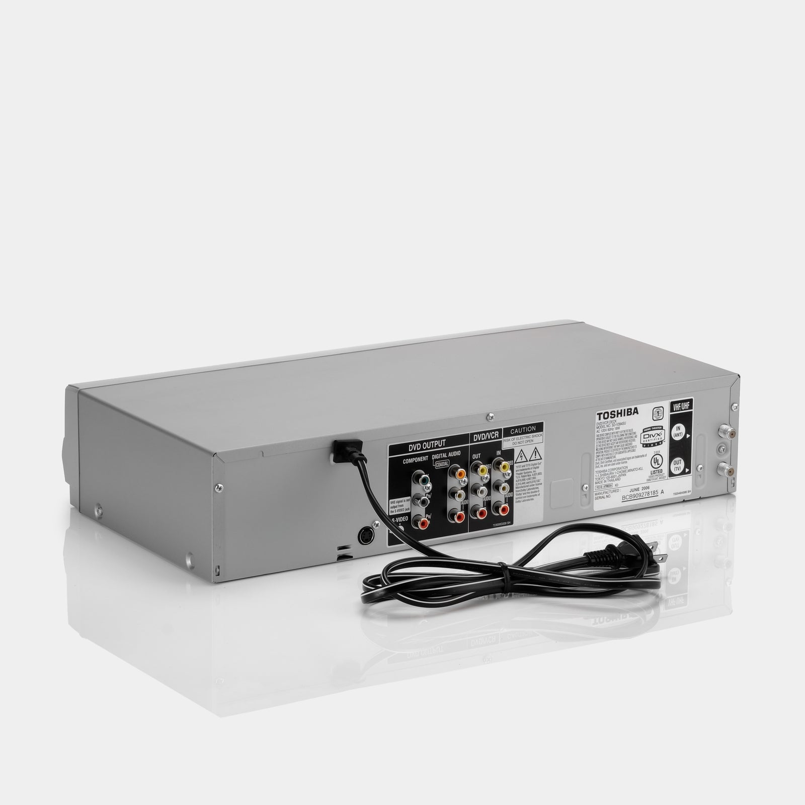 Toshiba SDV394 DVD/VCR Combo VHS Player