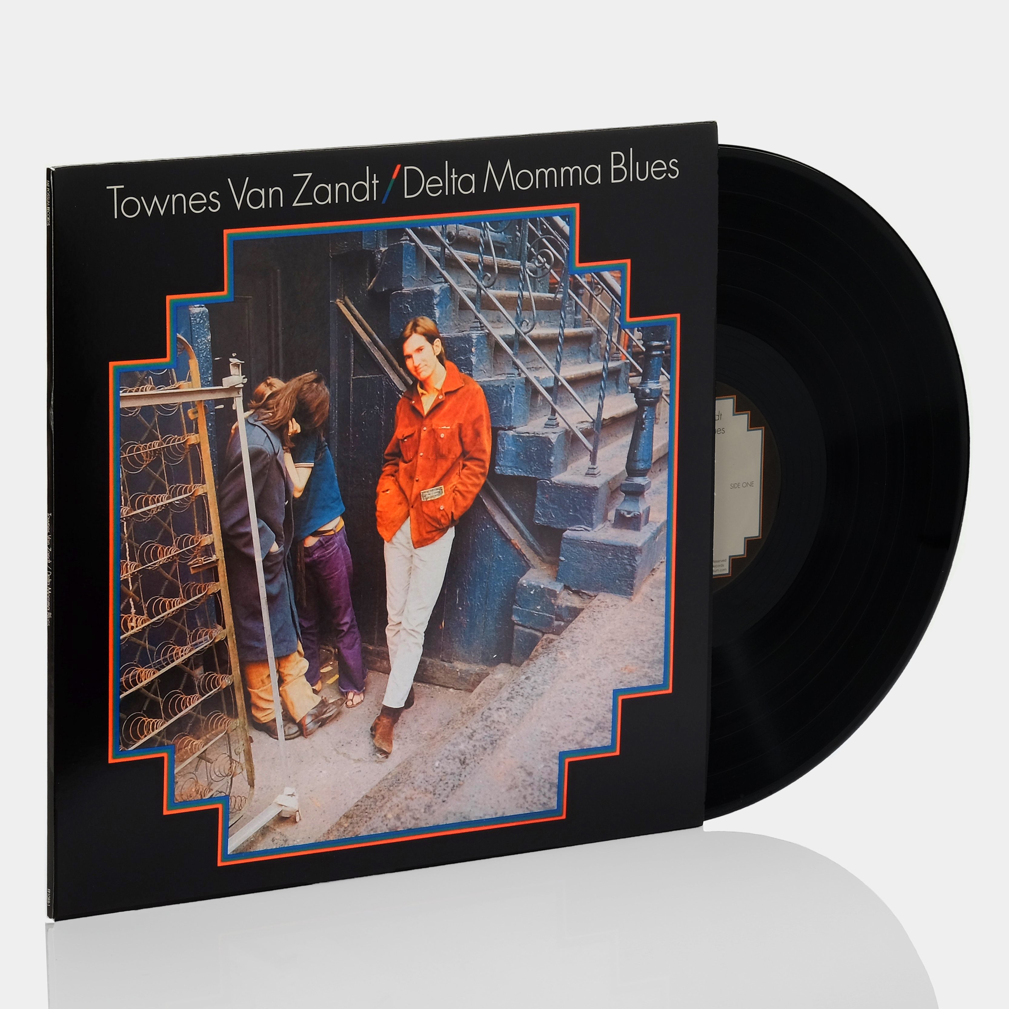 Townes Van Zandt - Delta Momma Blues LP Vinyl Record
