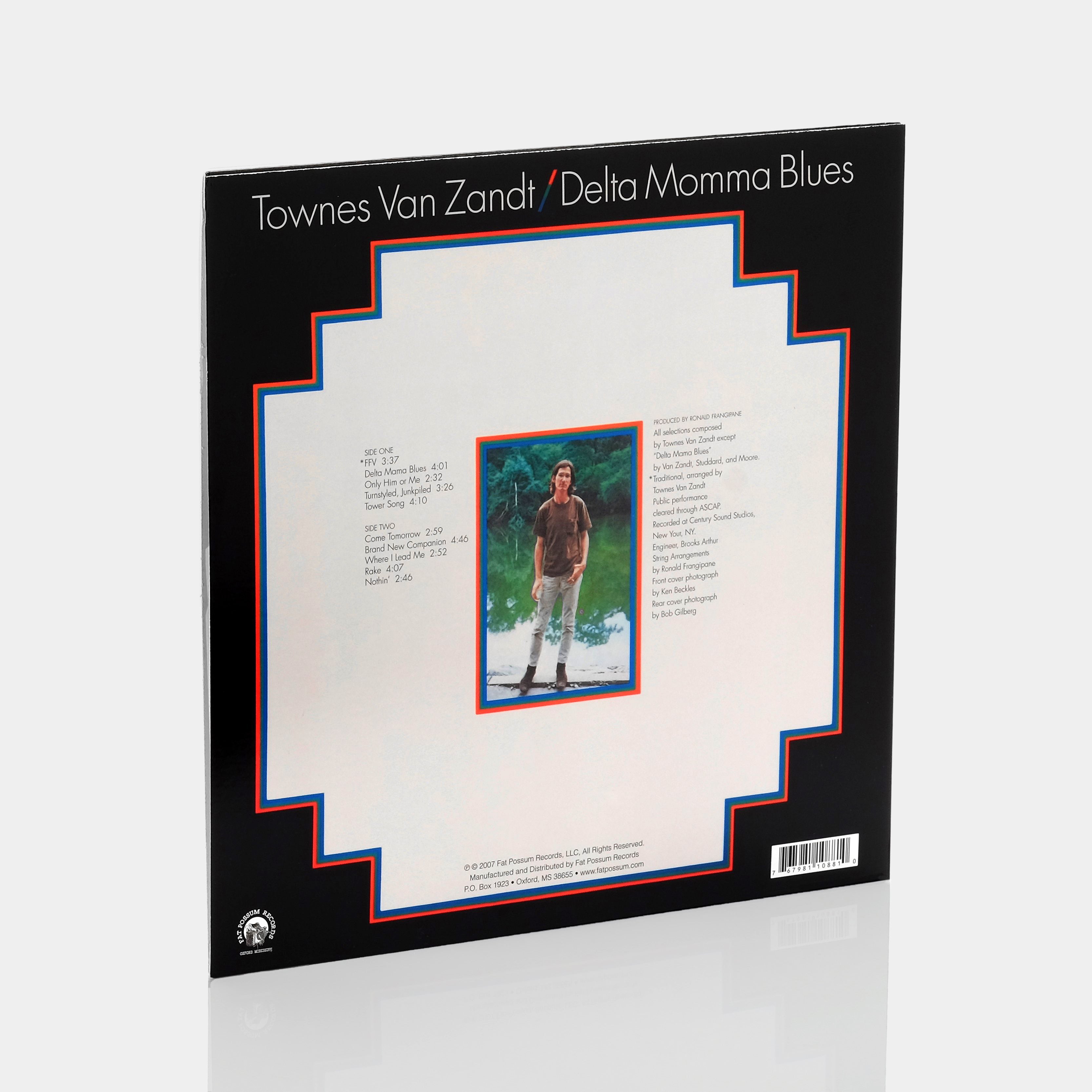 Townes Van Zandt - Delta Momma Blues LP Vinyl Record